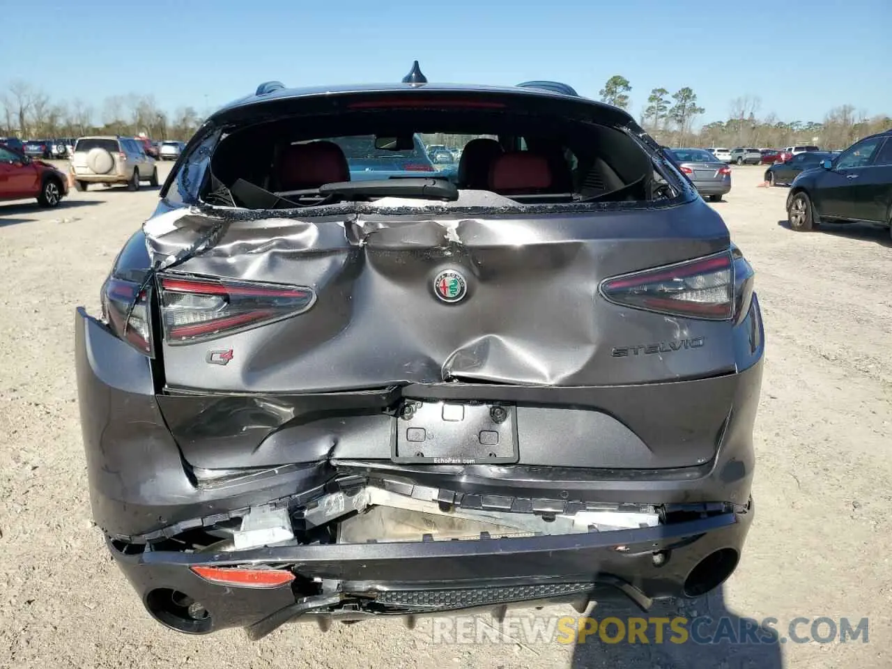6 Фотография поврежденного автомобиля ZASPAKBN4M7D18255 ALFA ROMEO STELVIO 2021