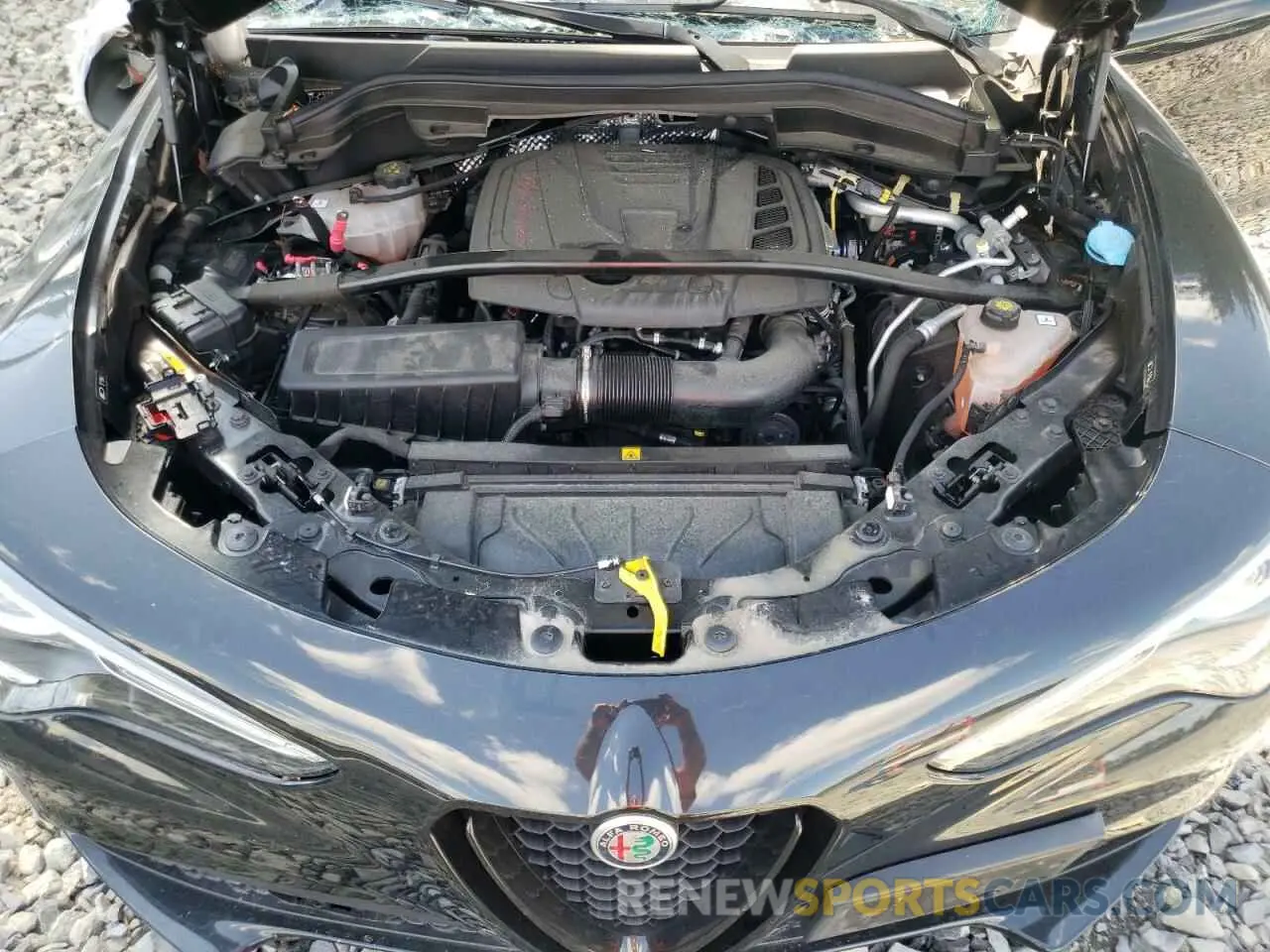 13 Фотография поврежденного автомобиля ZASPAKBN5M7D09533 ALFA ROMEO STELVIO 2021