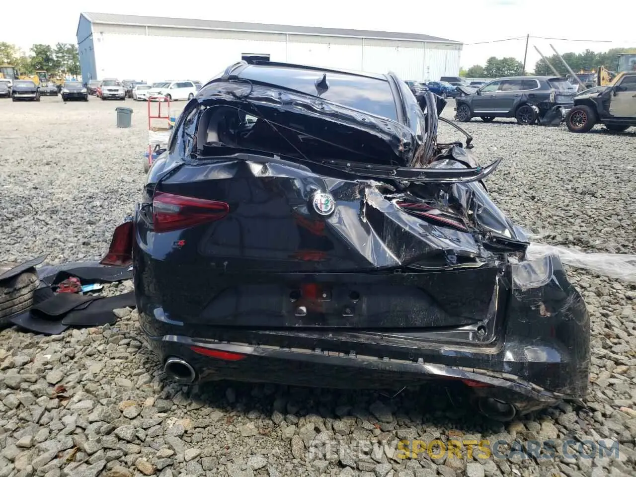 6 Фотография поврежденного автомобиля ZASPAKBN5M7D09533 ALFA ROMEO STELVIO 2021