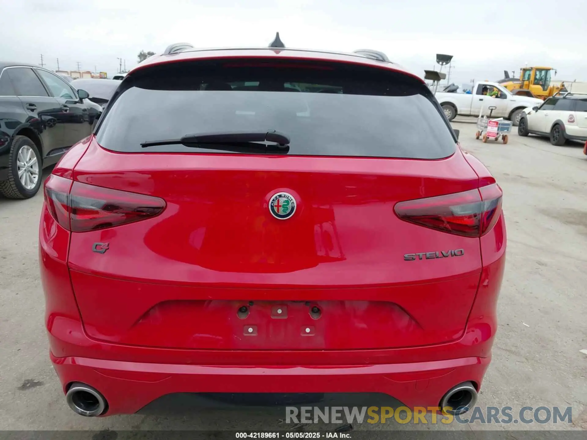16 Photograph of a damaged car ZASPAKBN5M7D09578 ALFA ROMEO STELVIO 2021