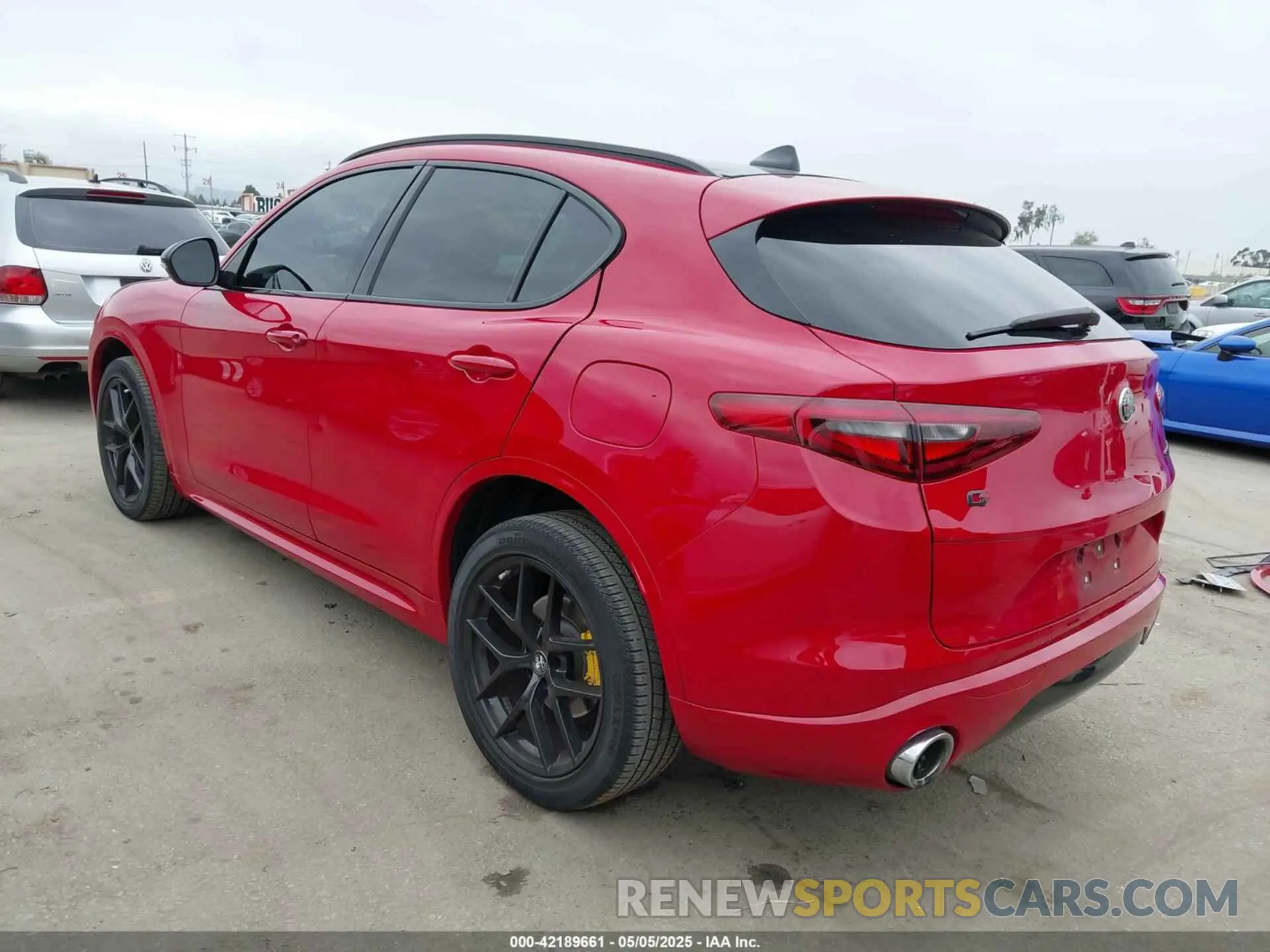 3 Photograph of a damaged car ZASPAKBN5M7D09578 ALFA ROMEO STELVIO 2021