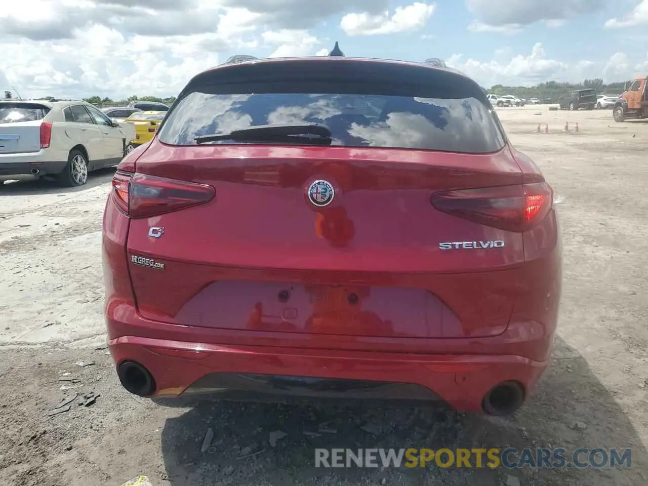 6 Photograph of a damaged car ZASPAKBN8M7D01376 ALFA ROMEO STELVIO 2021