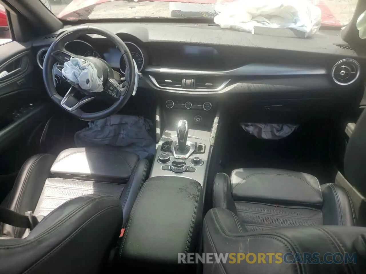 8 Photograph of a damaged car ZASPAKBN8M7D01376 ALFA ROMEO STELVIO 2021