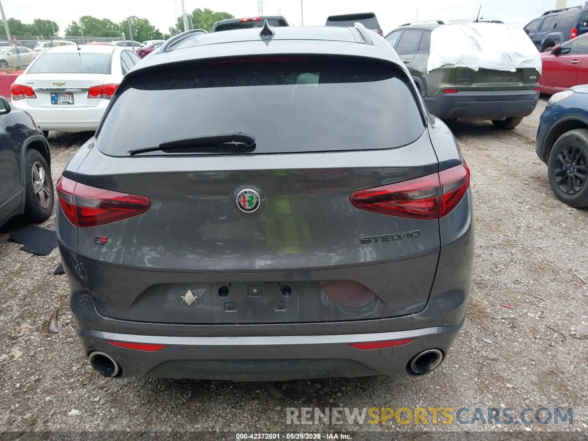 15 Фотография поврежденного автомобиля ZASPAKBN8M7D02401 ALFA ROMEO STELVIO 2021