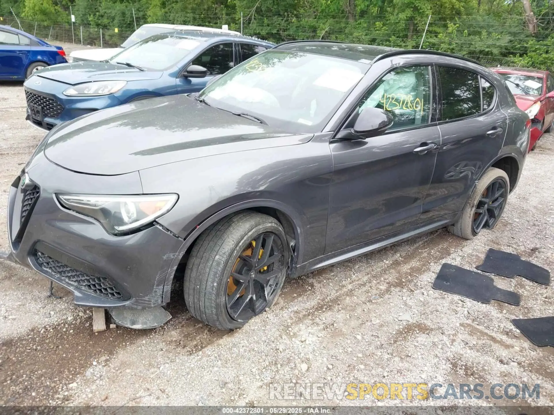 2 Фотография поврежденного автомобиля ZASPAKBN8M7D02401 ALFA ROMEO STELVIO 2021