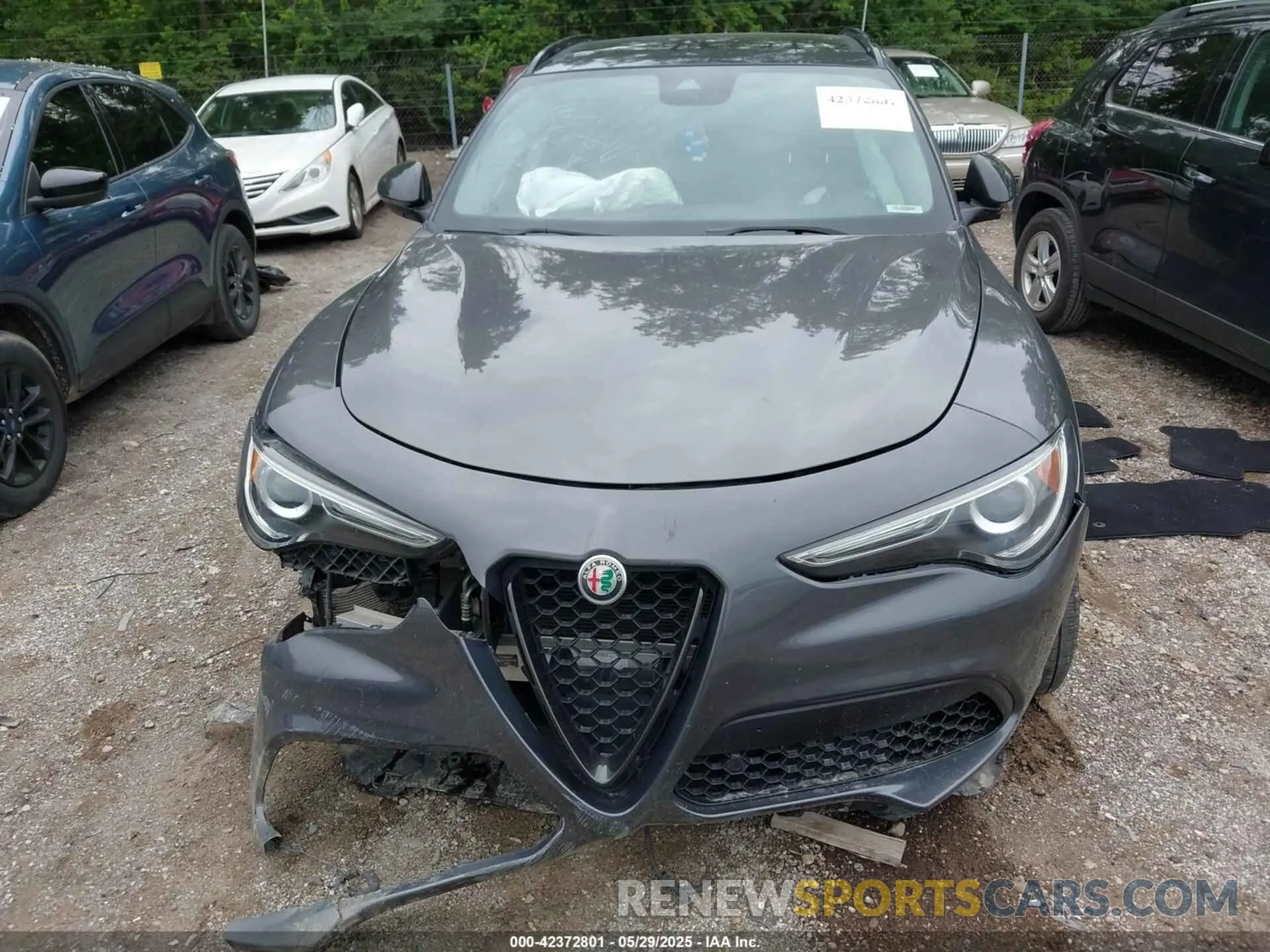 6 Фотография поврежденного автомобиля ZASPAKBN8M7D02401 ALFA ROMEO STELVIO 2021