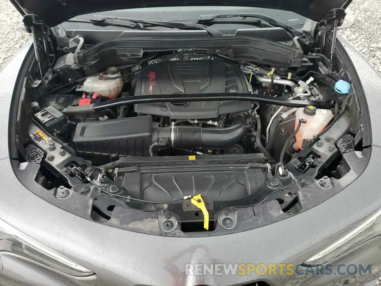 12 Photograph of a damaged car ZASPAKBN8M7D04133 ALFA ROMEO STELVIO 2021
