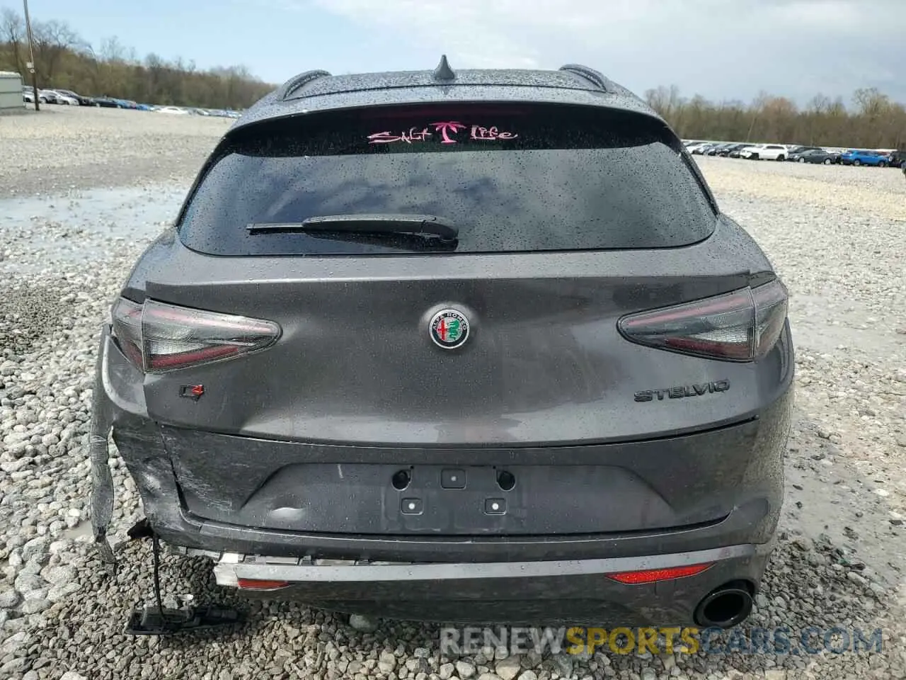 6 Photograph of a damaged car ZASPAKBN8M7D04133 ALFA ROMEO STELVIO 2021