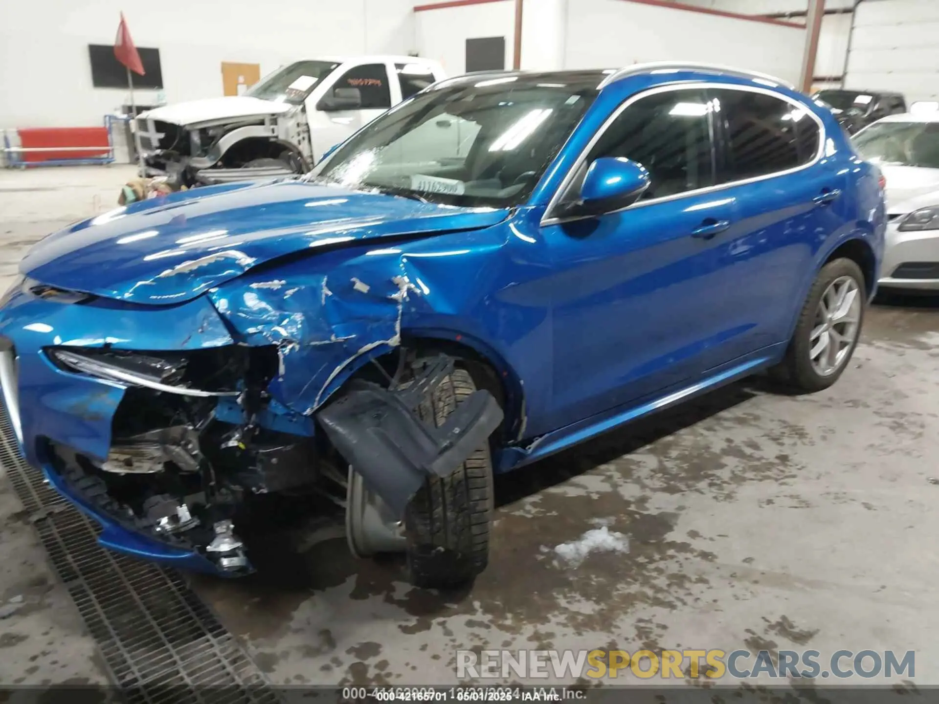 2 Photograph of a damaged car ZASPAKBN8M7D10403 ALFA ROMEO STELVIO 2021