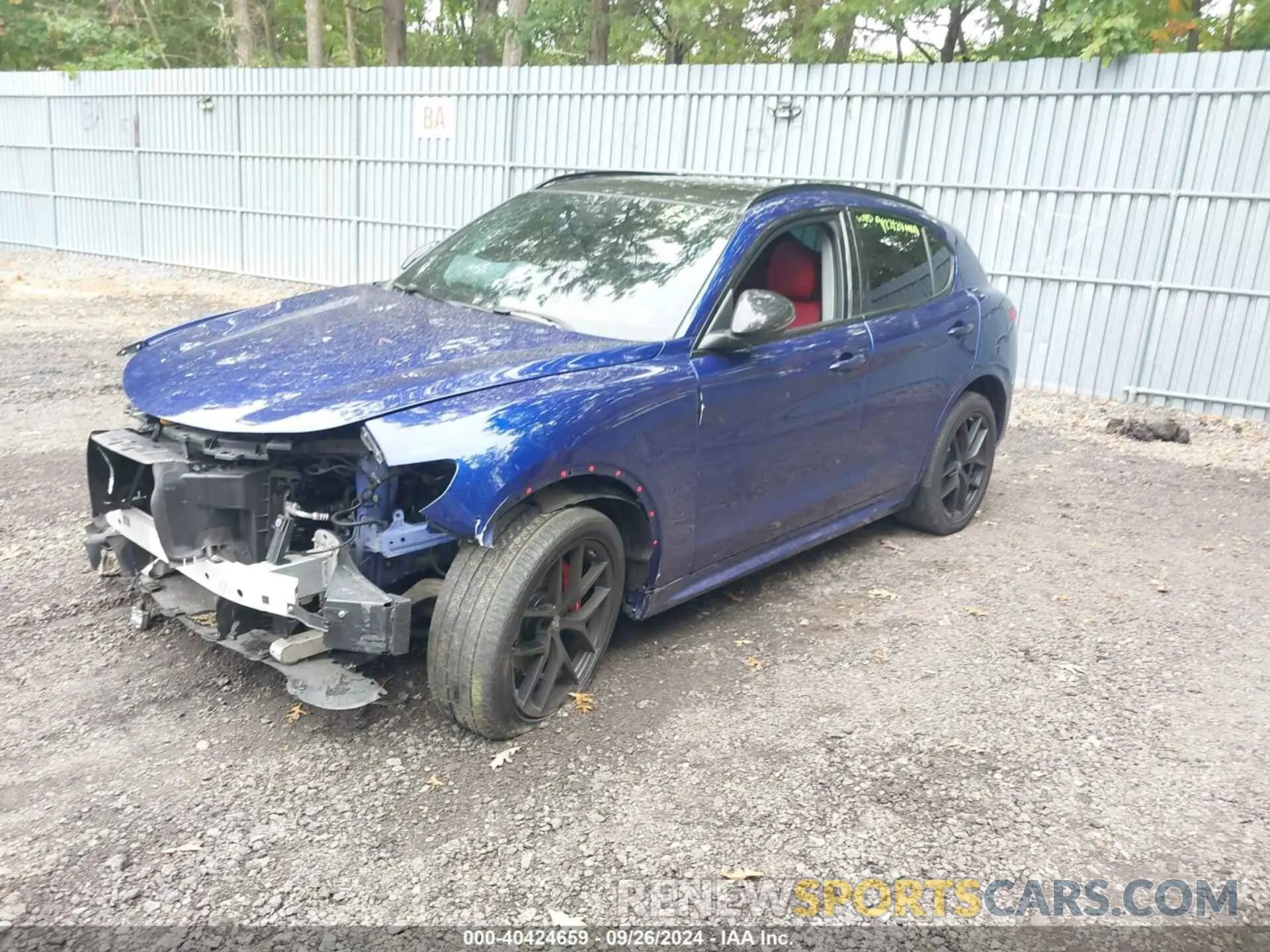 2 Photograph of a damaged car ZASPAKBNXM7D08071 ALFA ROMEO STELVIO 2021