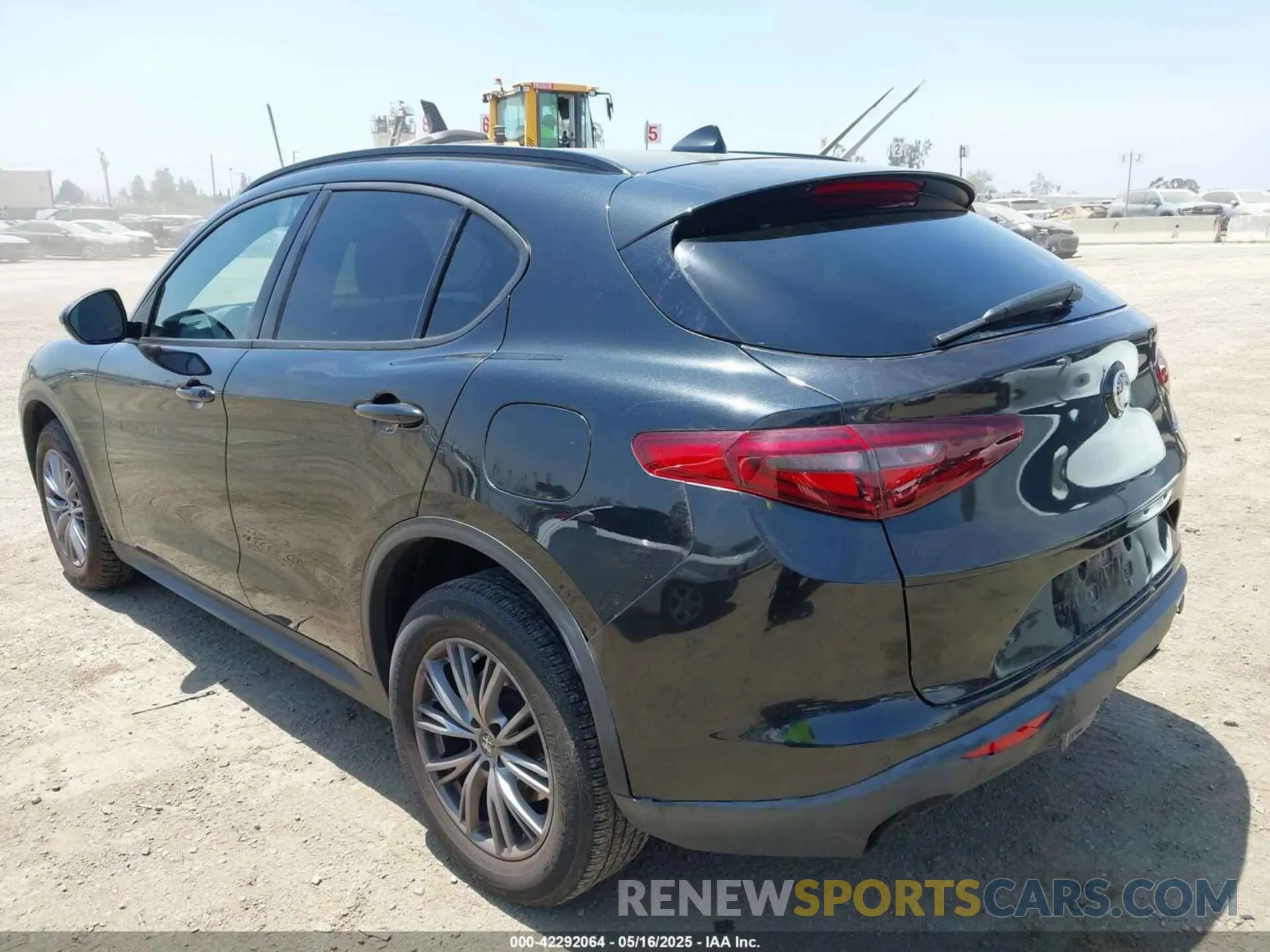 3 Photograph of a damaged car ZASPAJAN2N7D29686 ALFA ROMEO STELVIO 2022