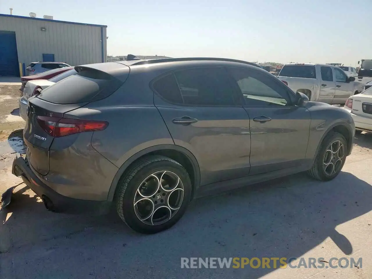 3 Photograph of a damaged car ZASPAJAN3N7D37652 ALFA ROMEO STELVIO 2022
