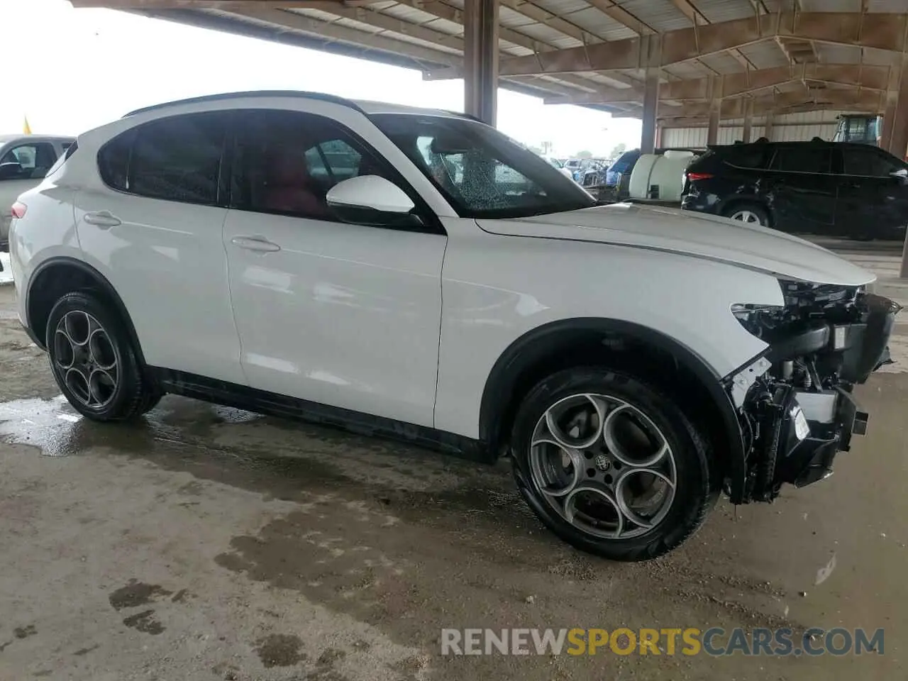 4 Фотография поврежденного автомобиля ZASPAJAN7N7D39940 ALFA ROMEO STELVIO 2022