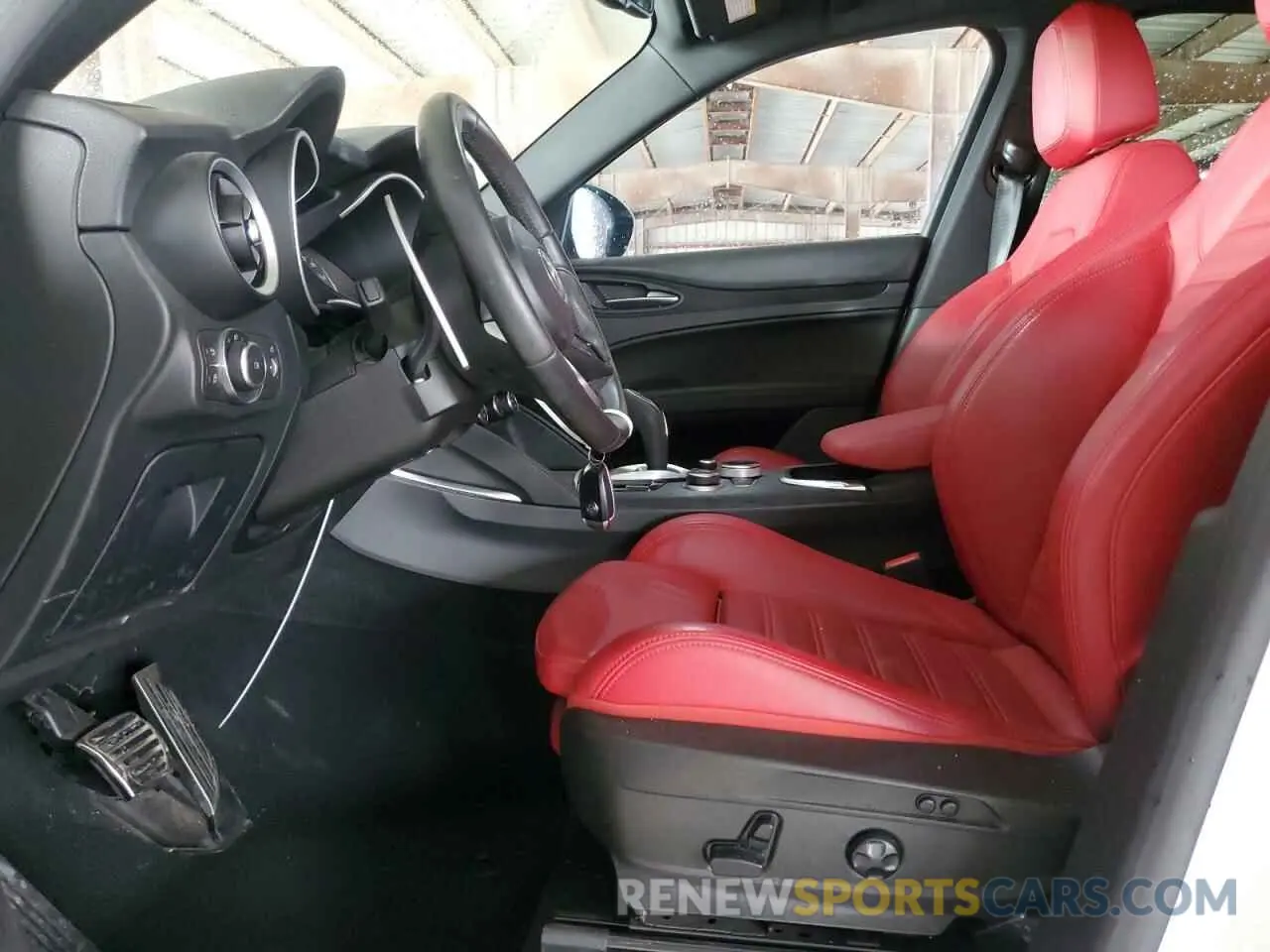7 Фотография поврежденного автомобиля ZASPAJAN7N7D39940 ALFA ROMEO STELVIO 2022