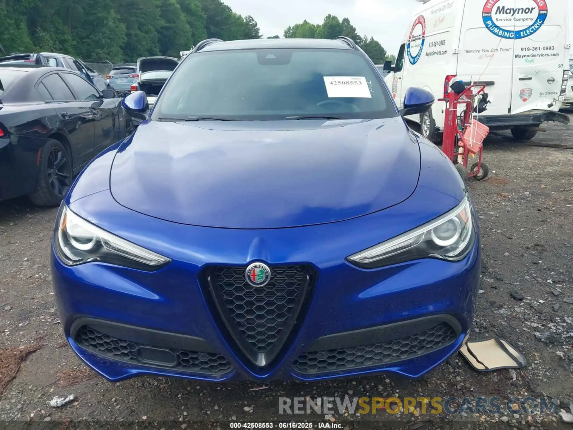 12 Photograph of a damaged car ZASPAJAN9N7D37137 ALFA ROMEO STELVIO 2022