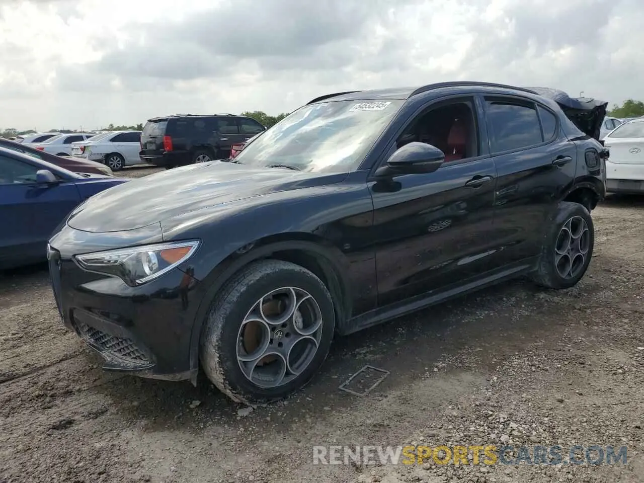 1 Фотография поврежденного автомобиля ZASPAJANXN7D24364 ALFA ROMEO STELVIO 2022