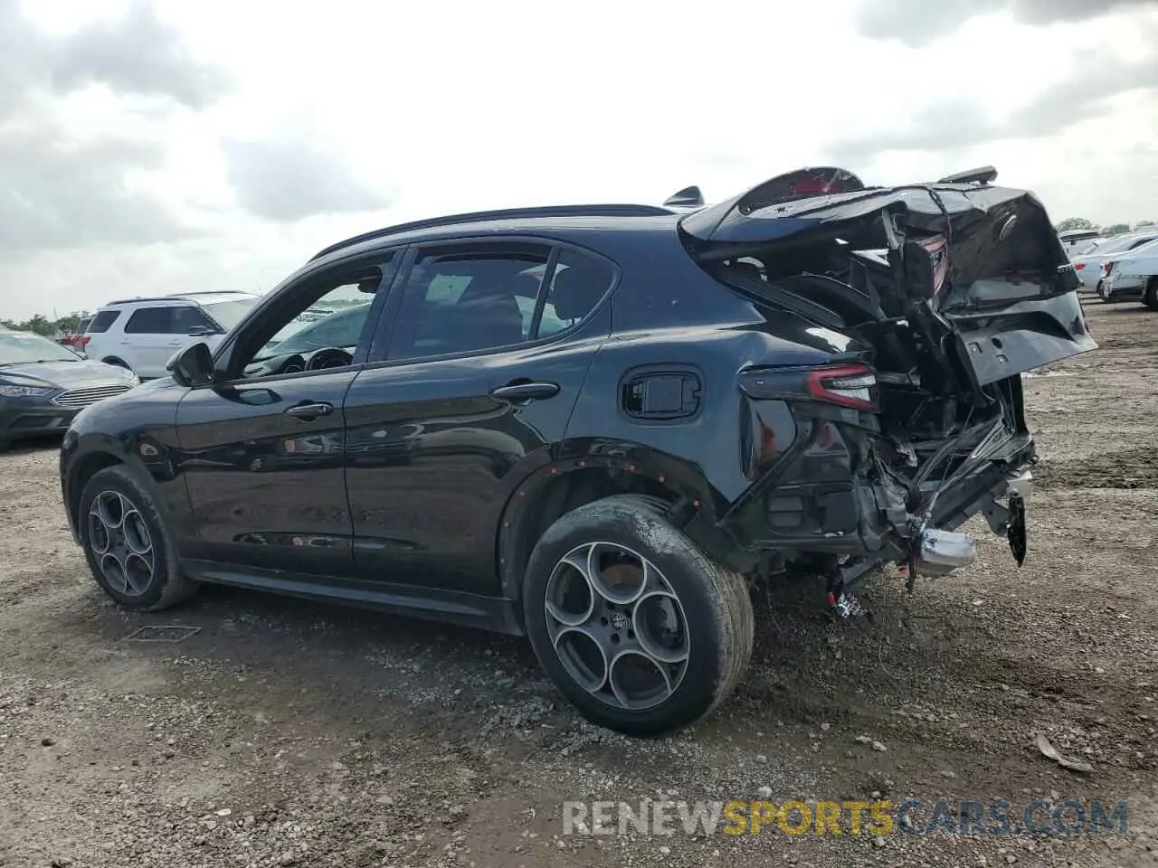2 Фотография поврежденного автомобиля ZASPAJANXN7D24364 ALFA ROMEO STELVIO 2022