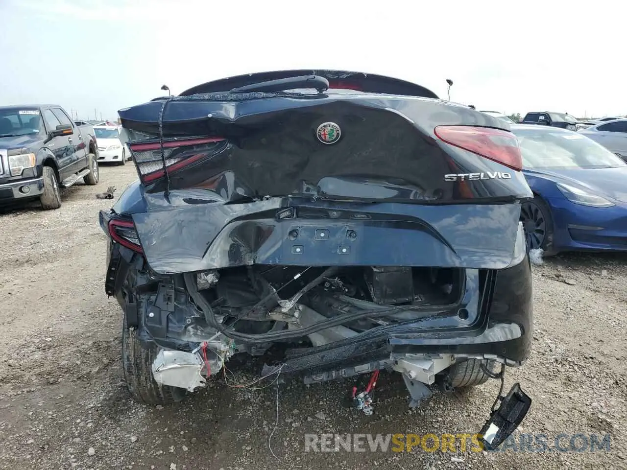 6 Фотография поврежденного автомобиля ZASPAJANXN7D24364 ALFA ROMEO STELVIO 2022