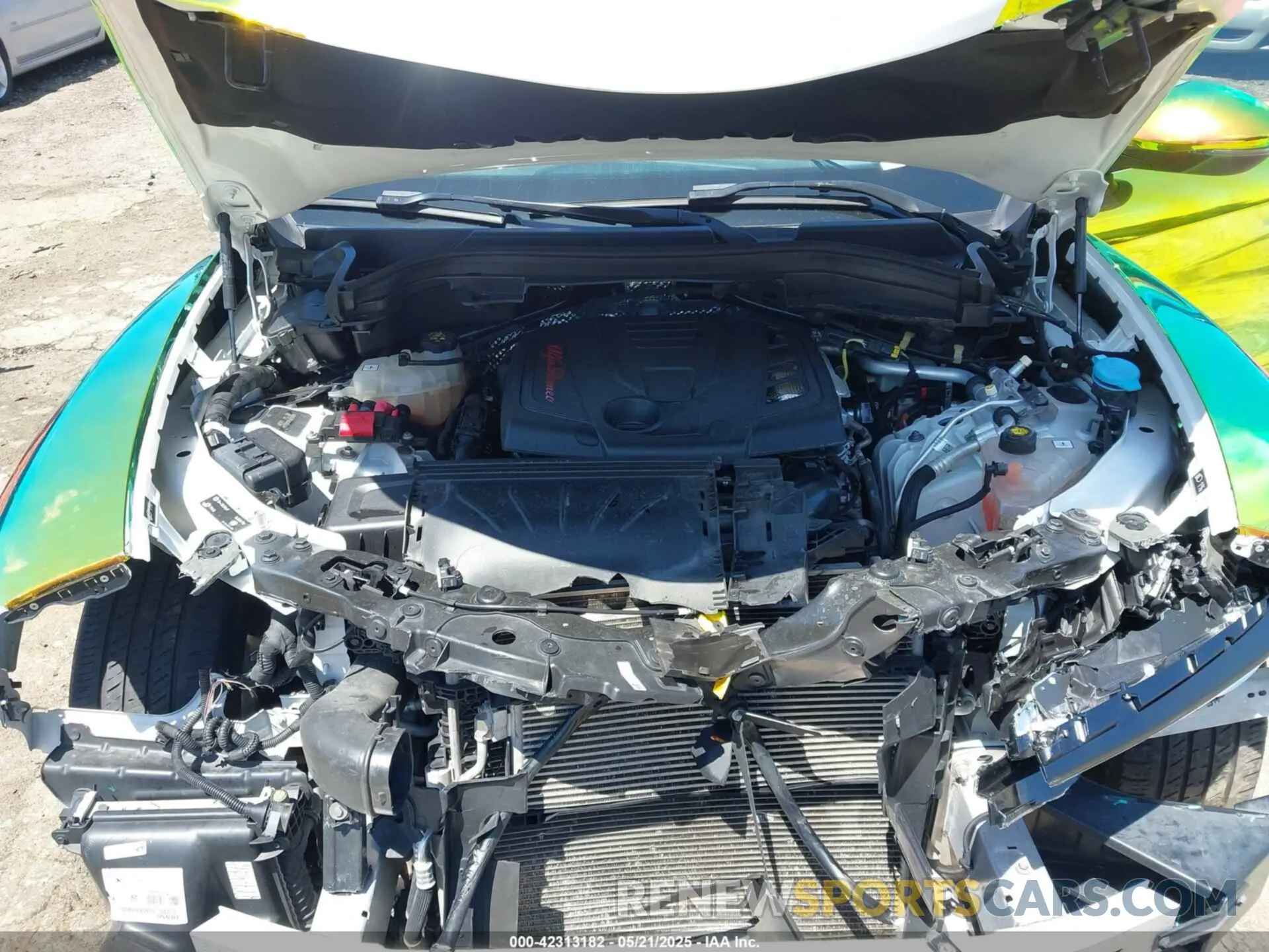 10 Фотография поврежденного автомобиля ZASPAKANXN7D41462 ALFA ROMEO STELVIO 2022