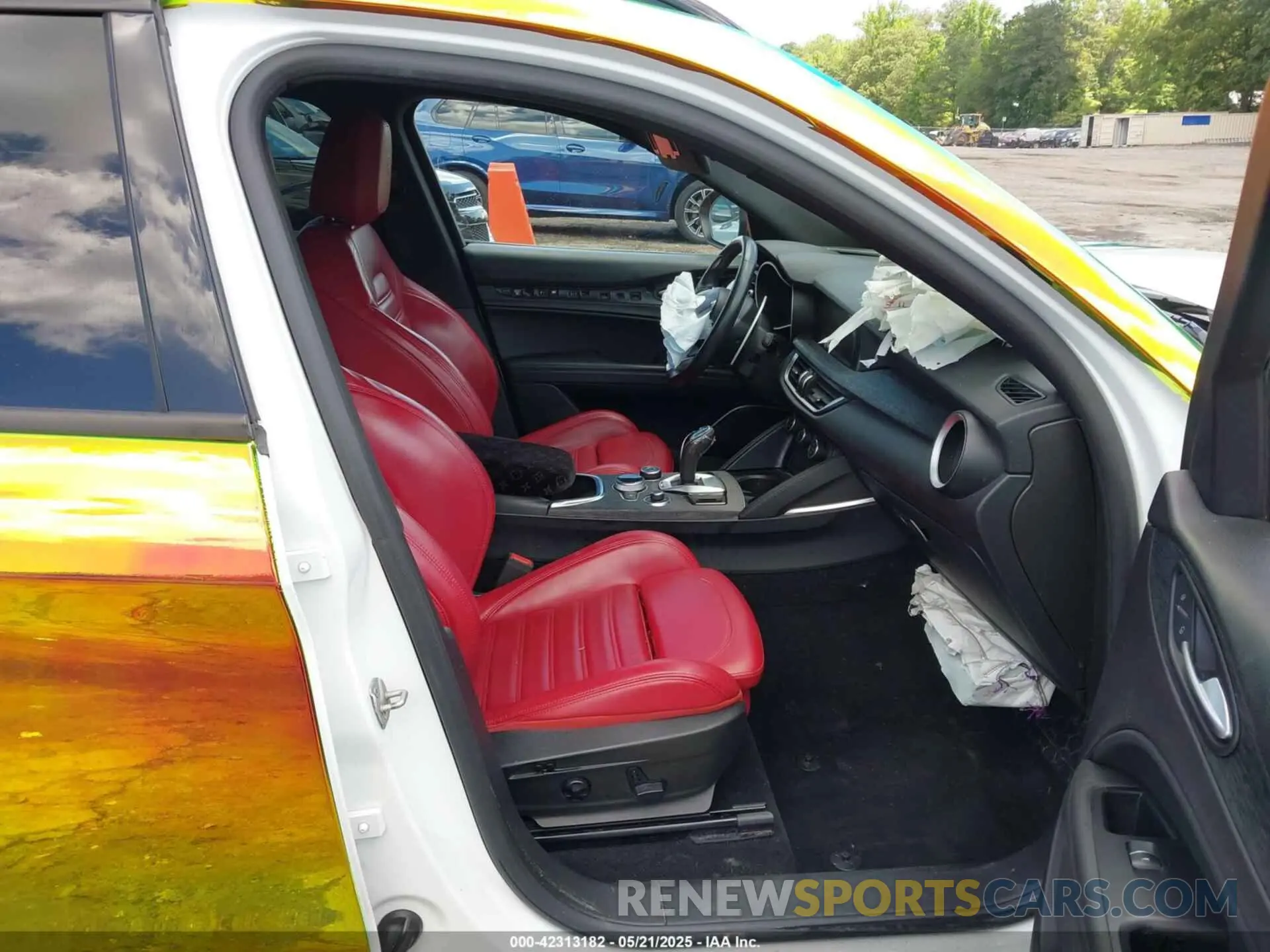5 Фотография поврежденного автомобиля ZASPAKANXN7D41462 ALFA ROMEO STELVIO 2022