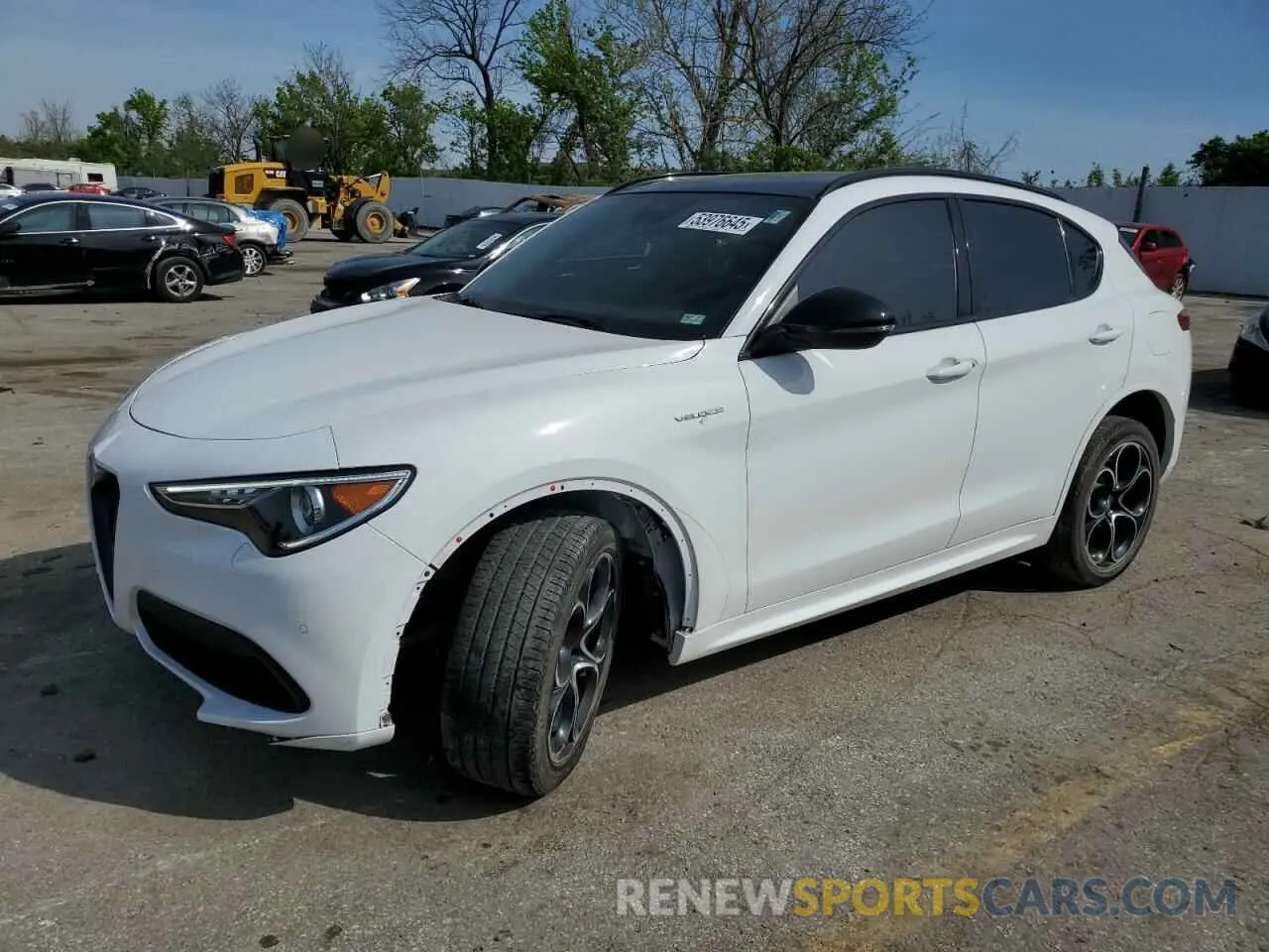 1 Фотография поврежденного автомобиля ZASPAKBN3N7D32522 ALFA ROMEO STELVIO 2022
