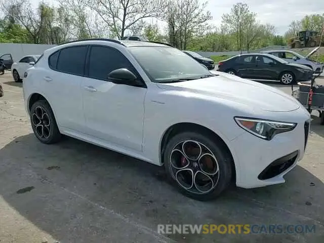 14 Фотография поврежденного автомобиля ZASPAKBN3N7D32522 ALFA ROMEO STELVIO 2022