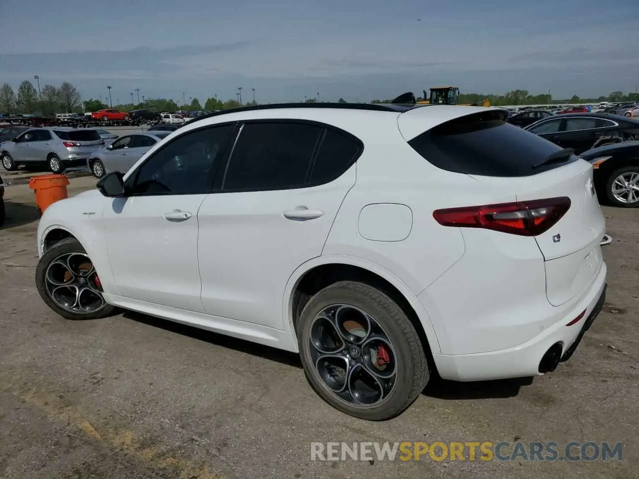 2 Фотография поврежденного автомобиля ZASPAKBN3N7D32522 ALFA ROMEO STELVIO 2022