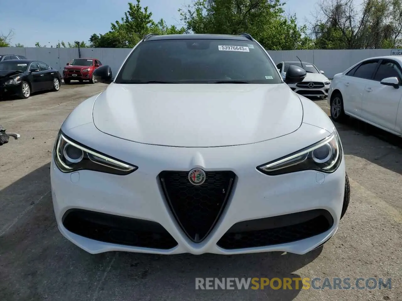 5 Фотография поврежденного автомобиля ZASPAKBN3N7D32522 ALFA ROMEO STELVIO 2022