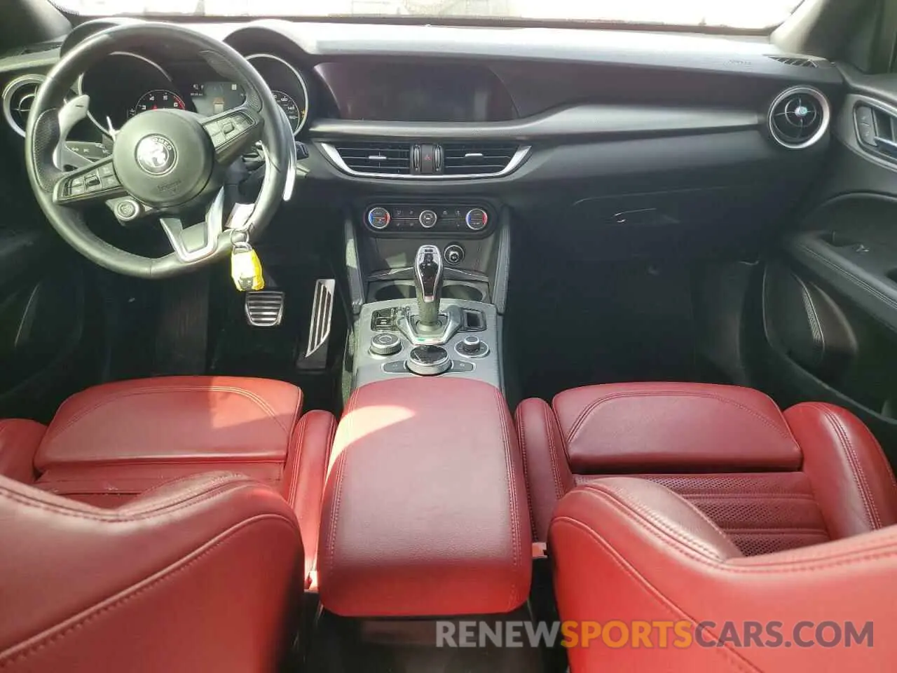 8 Фотография поврежденного автомобиля ZASPAKBN3N7D32522 ALFA ROMEO STELVIO 2022