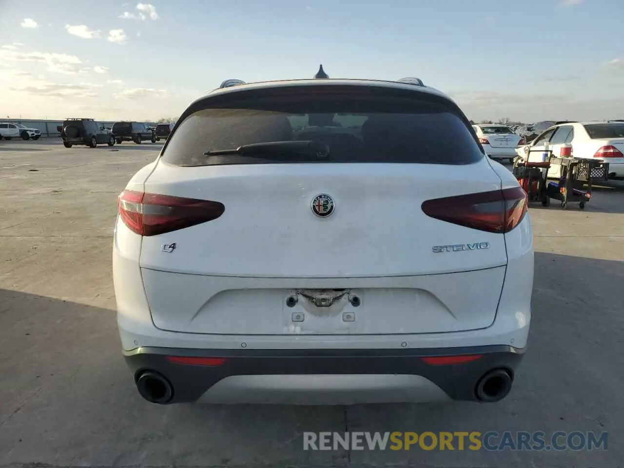 6 Photograph of a damaged car ZASPAKBN8N7D38381 ALFA ROMEO STELVIO 2022