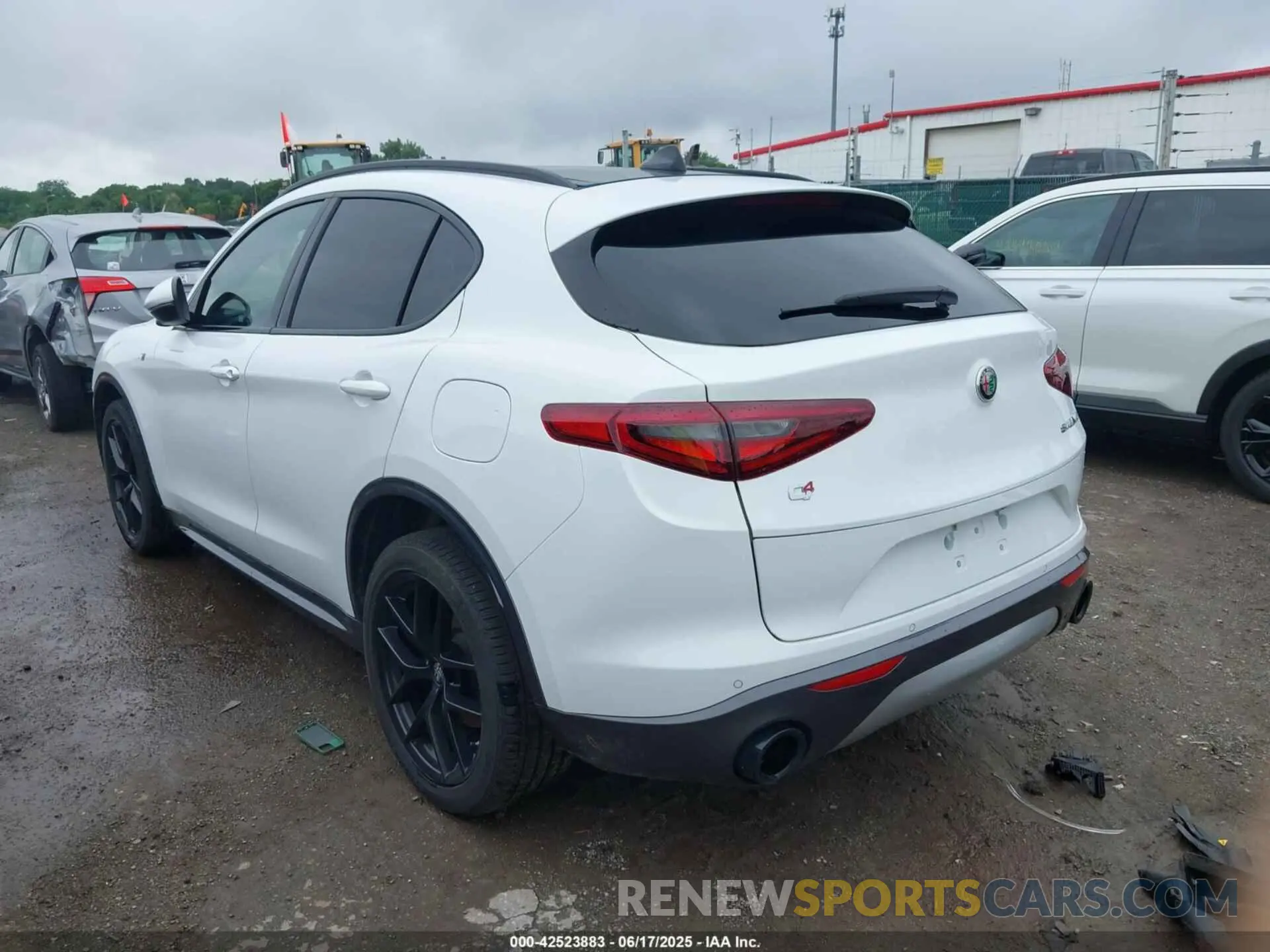 3 Photograph of a damaged car ZASPAKBN2P7D56698 ALFA ROMEO STELVIO 2023