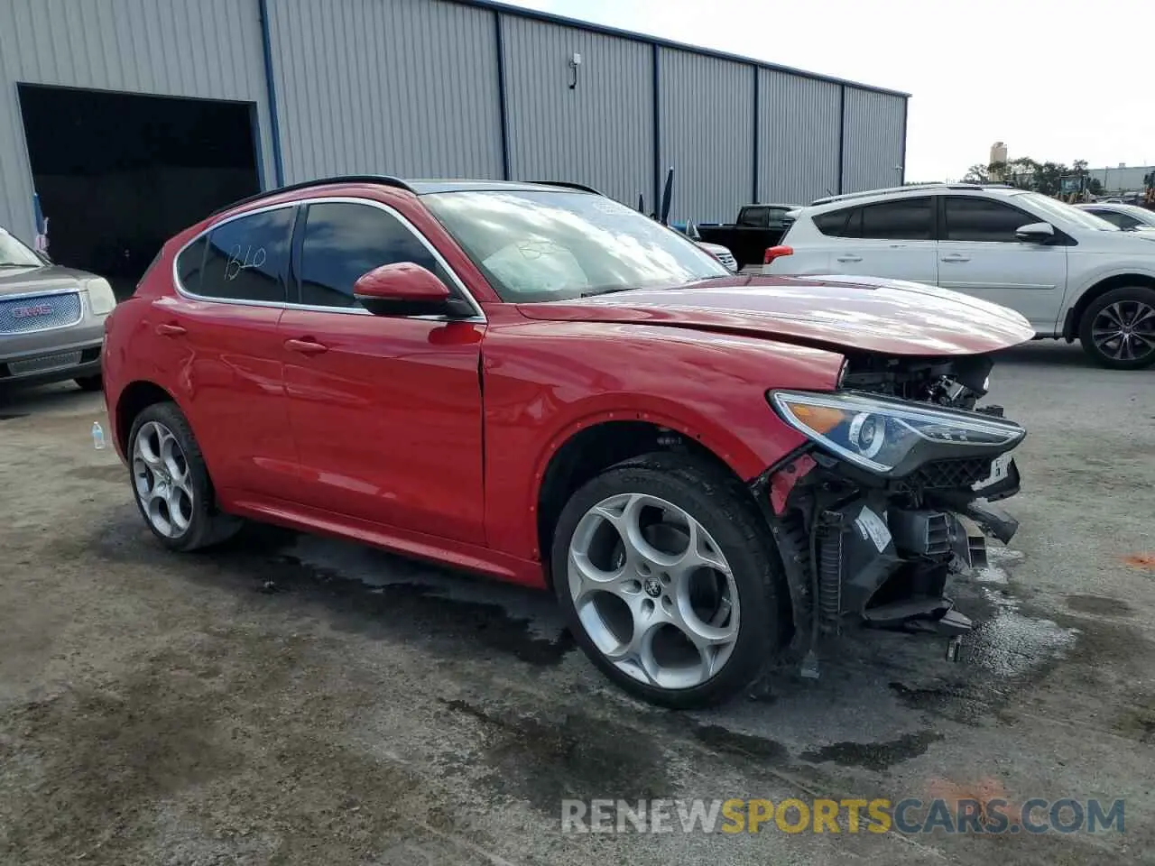 4 Photograph of a damaged car ZASPAKBN2P7D65711 ALFA ROMEO STELVIO 2023