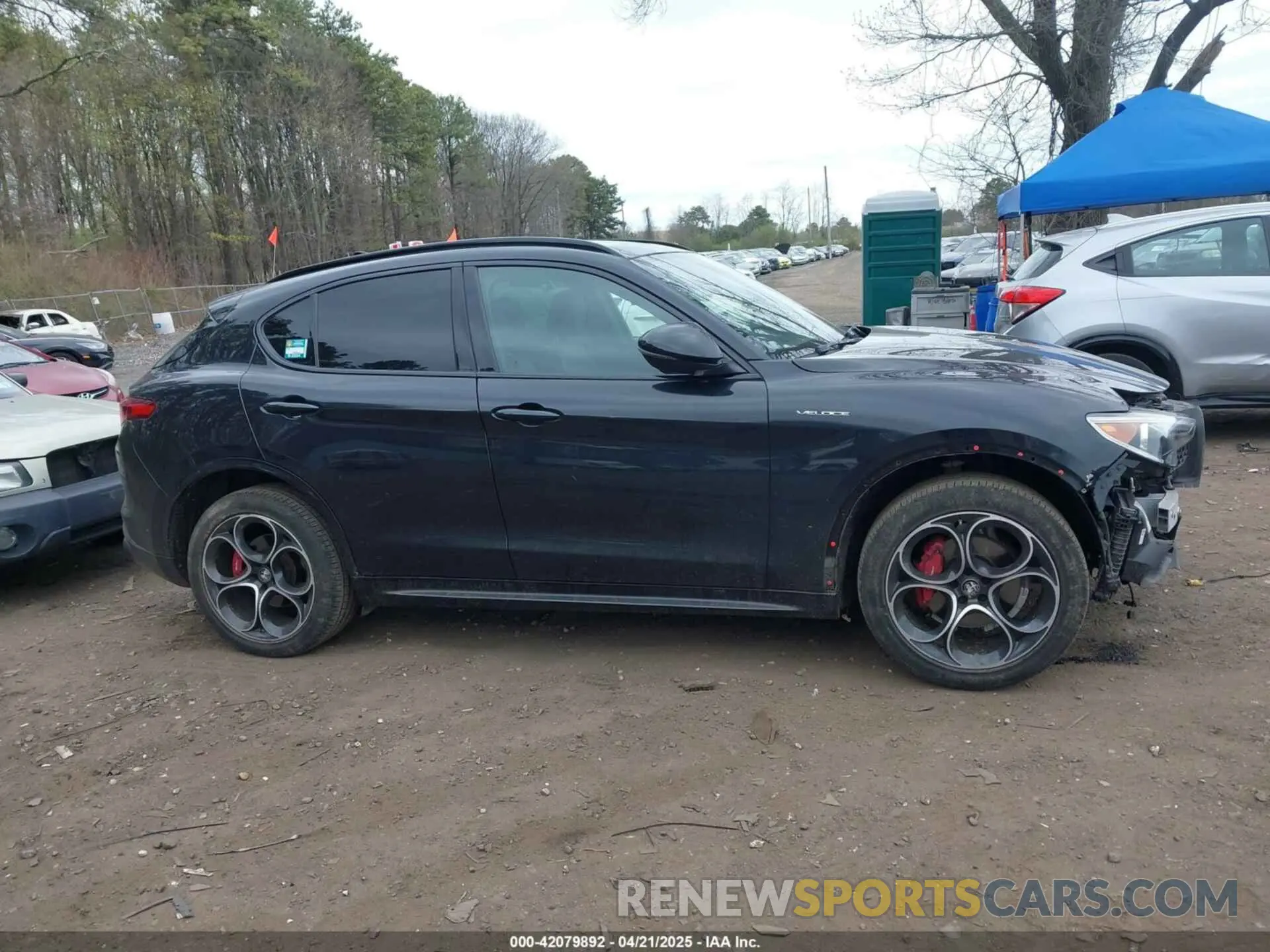 13 Photograph of a damaged car ZASPAKBN6P7D49639 ALFA ROMEO STELVIO 2023