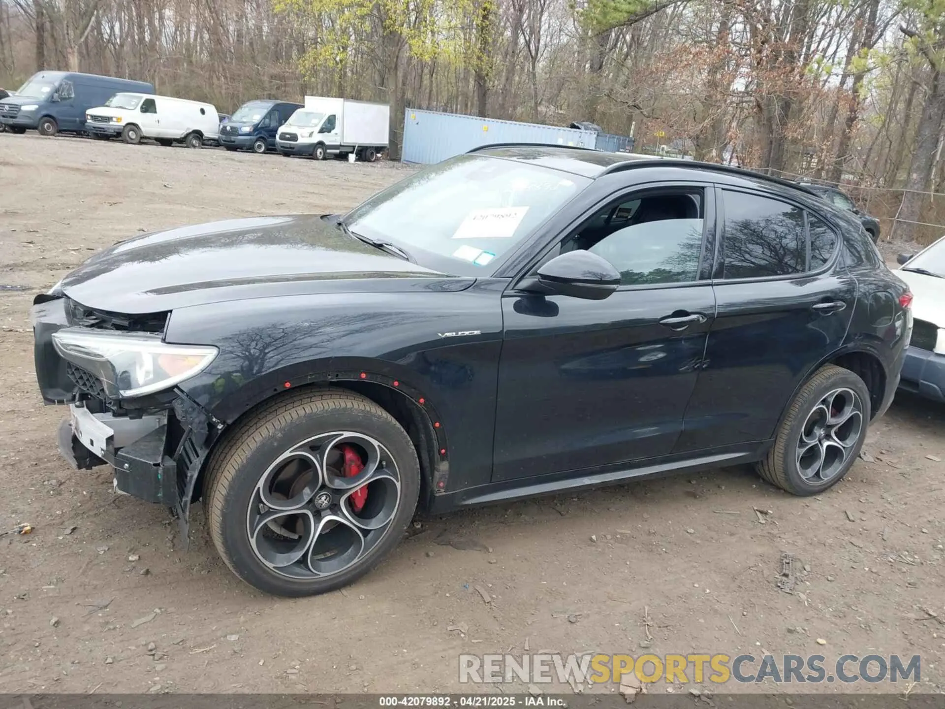 14 Photograph of a damaged car ZASPAKBN6P7D49639 ALFA ROMEO STELVIO 2023