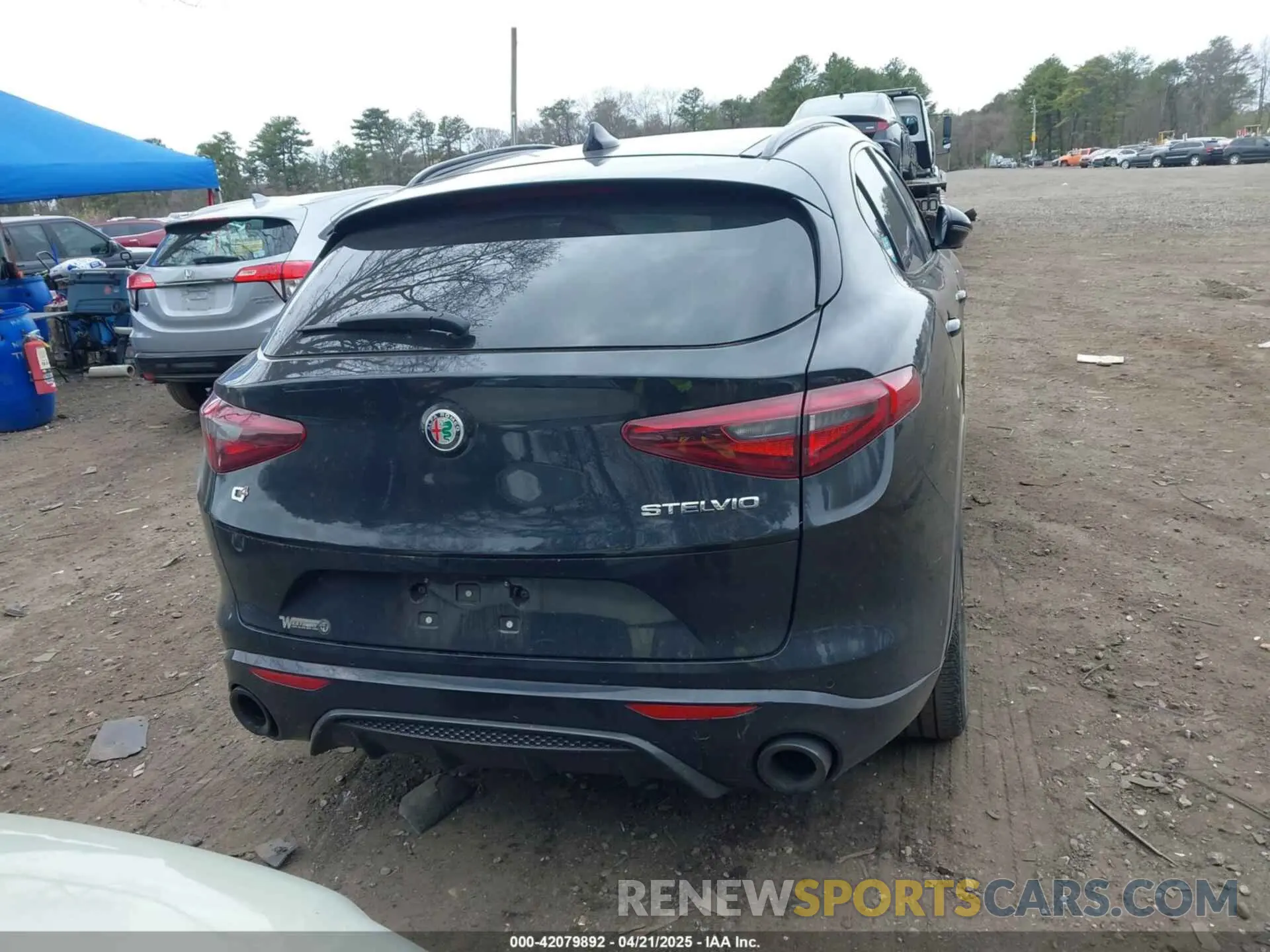 16 Photograph of a damaged car ZASPAKBN6P7D49639 ALFA ROMEO STELVIO 2023