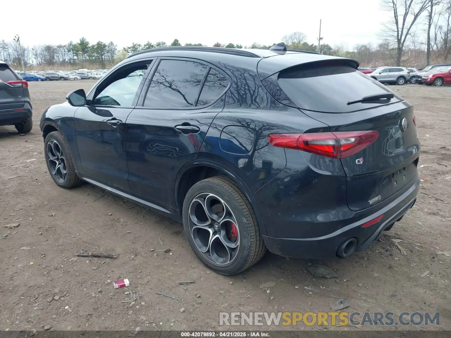 3 Photograph of a damaged car ZASPAKBN6P7D49639 ALFA ROMEO STELVIO 2023