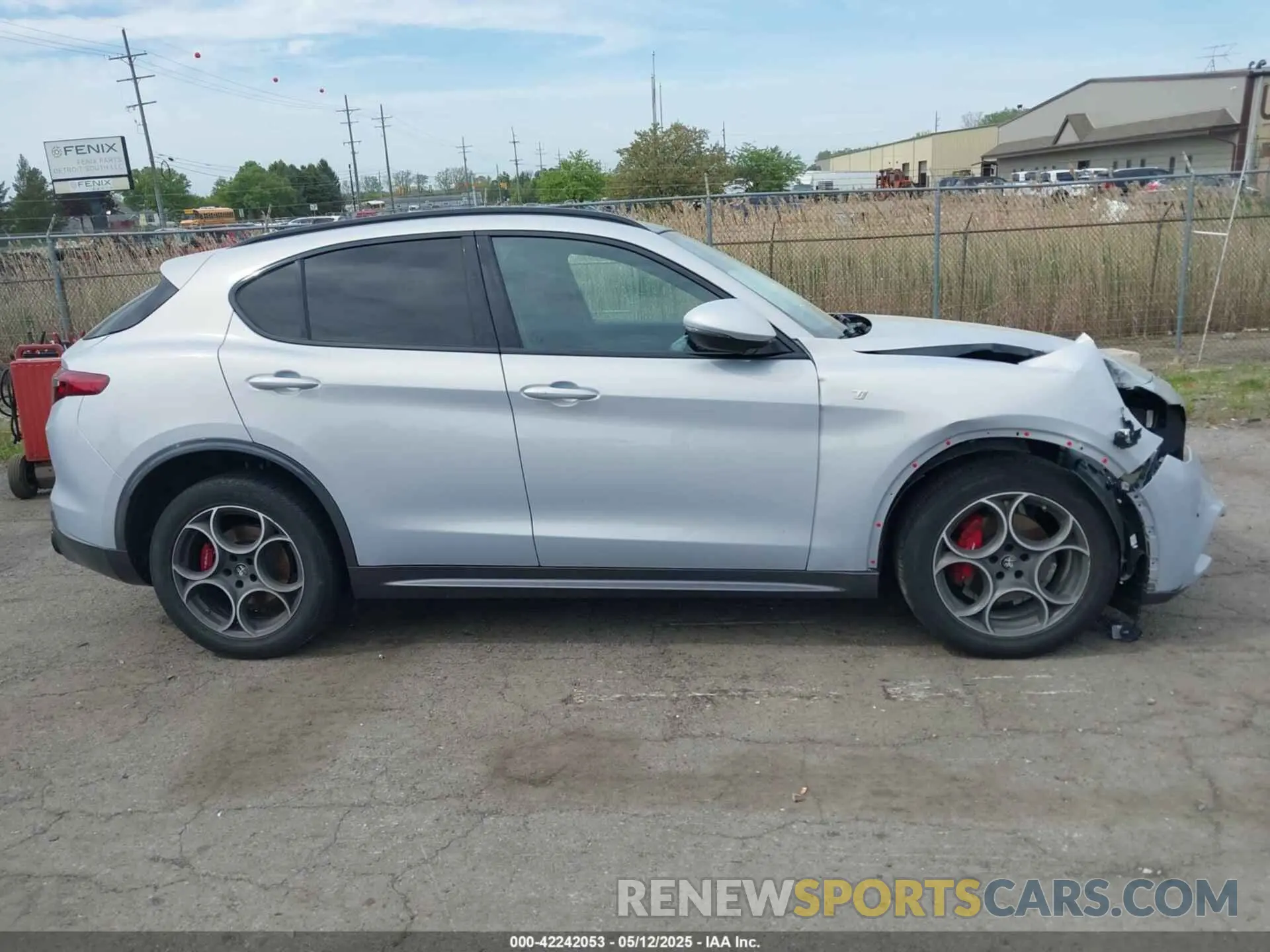 13 Фотография поврежденного автомобиля ZASPAKBN6P7D57689 ALFA ROMEO STELVIO 2023