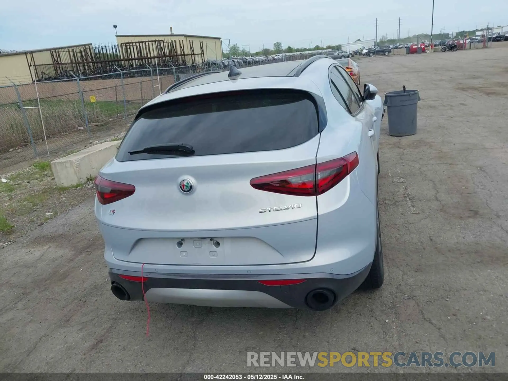 16 Фотография поврежденного автомобиля ZASPAKBN6P7D57689 ALFA ROMEO STELVIO 2023