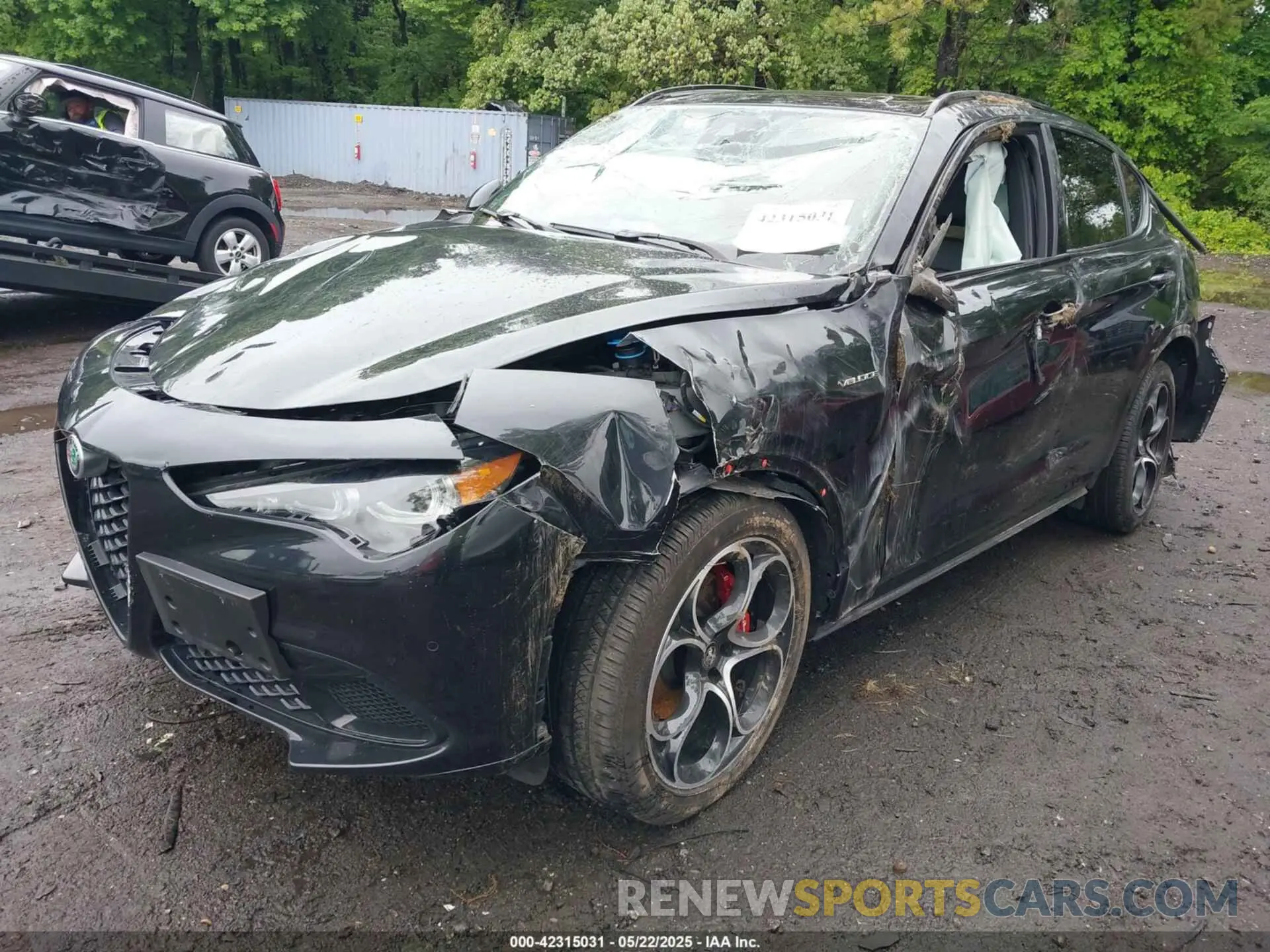 6 Photograph of a damaged car ZASPAKBN2R7D74217 ALFA ROMEO STELVIO 2024