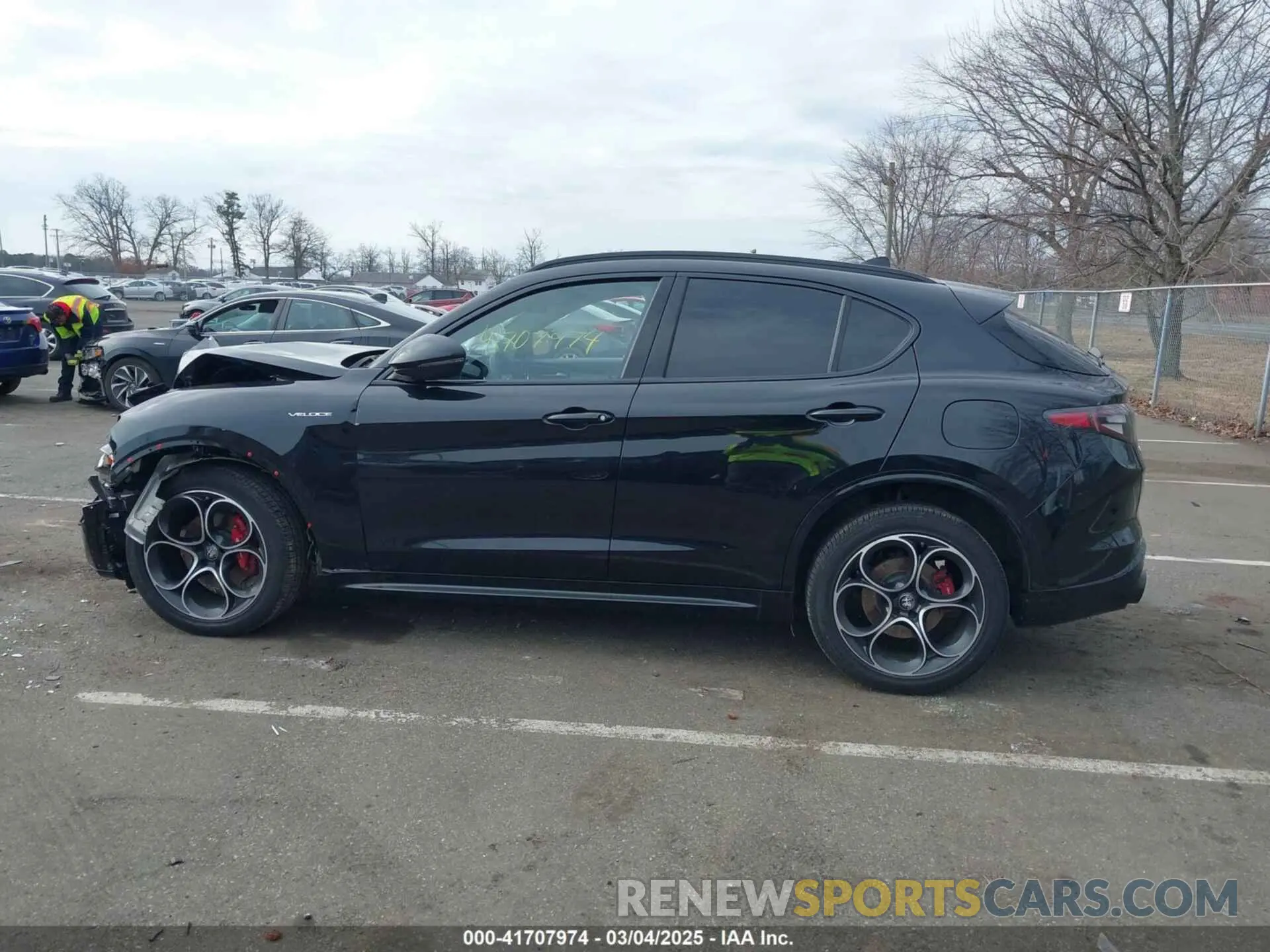 13 Photograph of a damaged car ZASPAKBN3R7D74078 ALFA ROMEO STELVIO 2024
