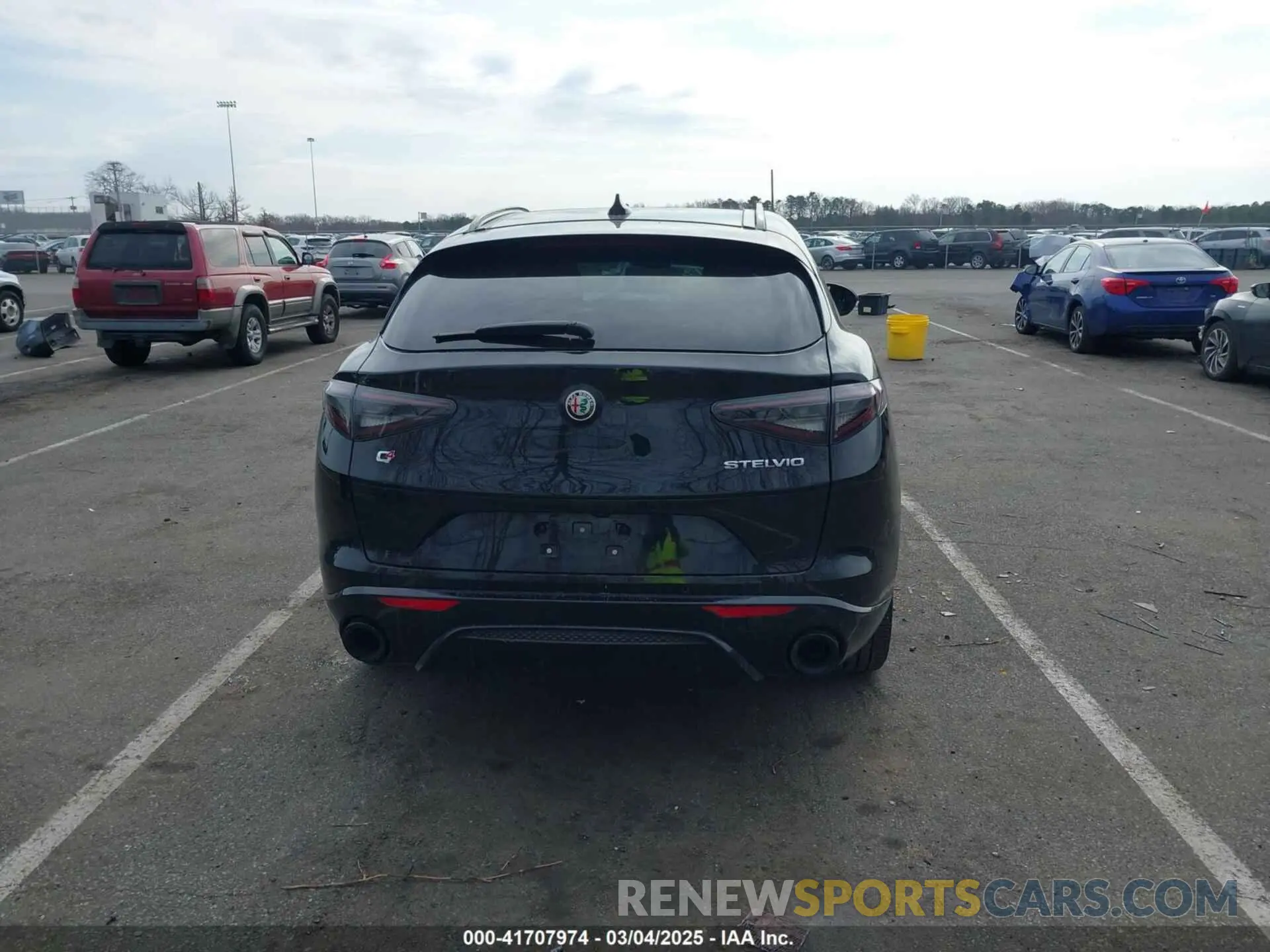 15 Photograph of a damaged car ZASPAKBN3R7D74078 ALFA ROMEO STELVIO 2024