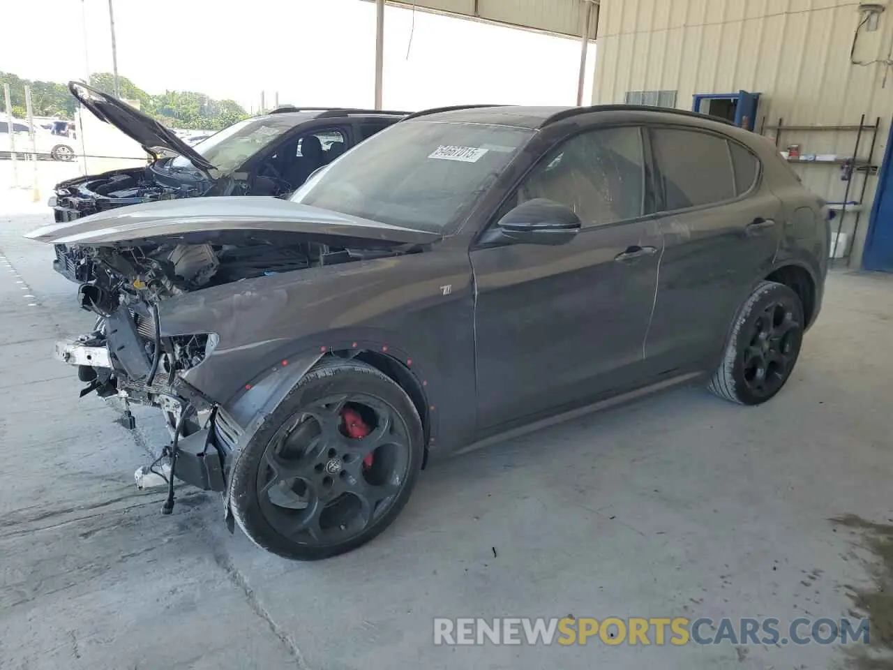 1 Фотография поврежденного автомобиля ZASPAKBN5R7D80366 ALFA ROMEO STELVIO 2024