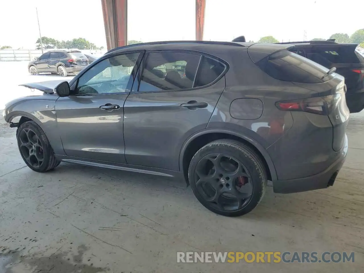 2 Фотография поврежденного автомобиля ZASPAKBN5R7D80366 ALFA ROMEO STELVIO 2024