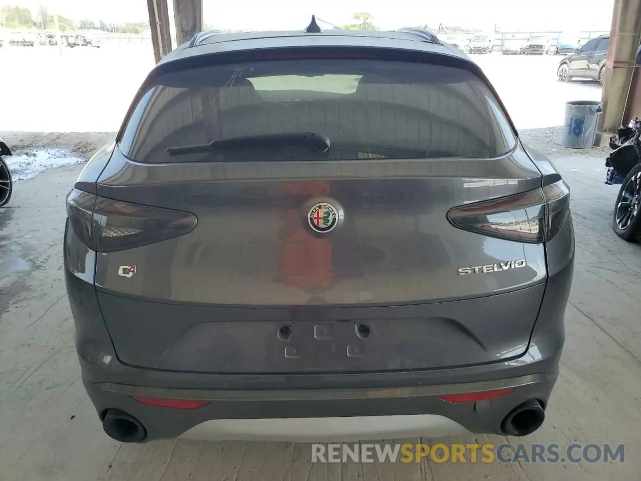 6 Фотография поврежденного автомобиля ZASPAKBN5R7D80366 ALFA ROMEO STELVIO 2024
