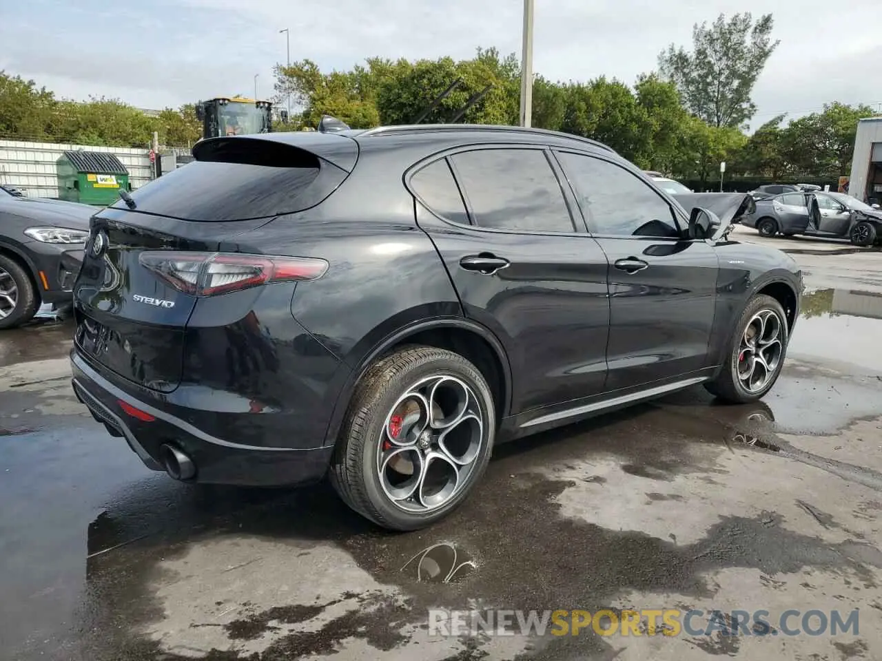 3 Photograph of a damaged car ZASPAKBN6R7D77203 ALFA ROMEO STELVIO 2024