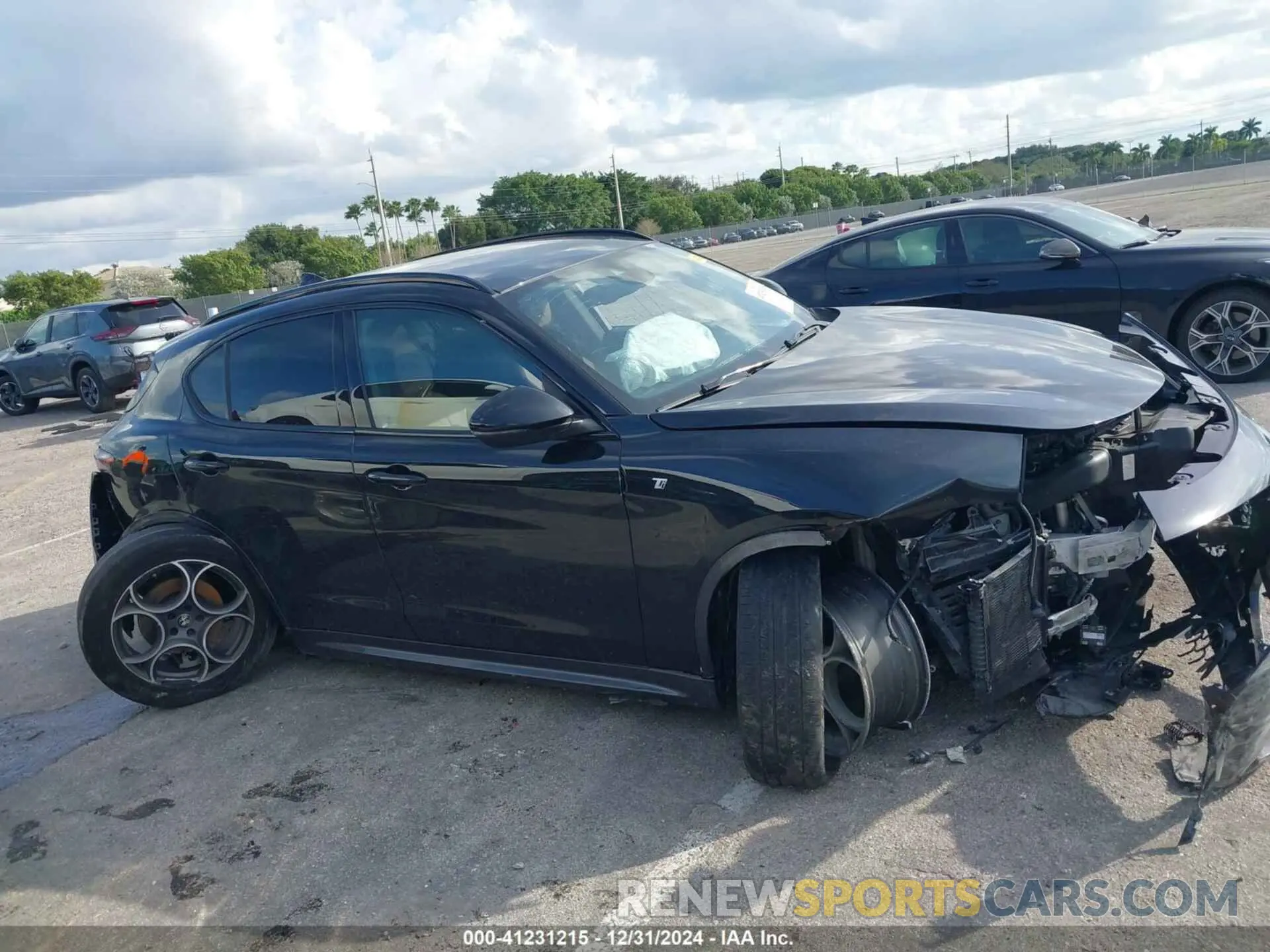13 Photograph of a damaged car ZASPAKBN7R7D70471 ALFA ROMEO STELVIO 2024