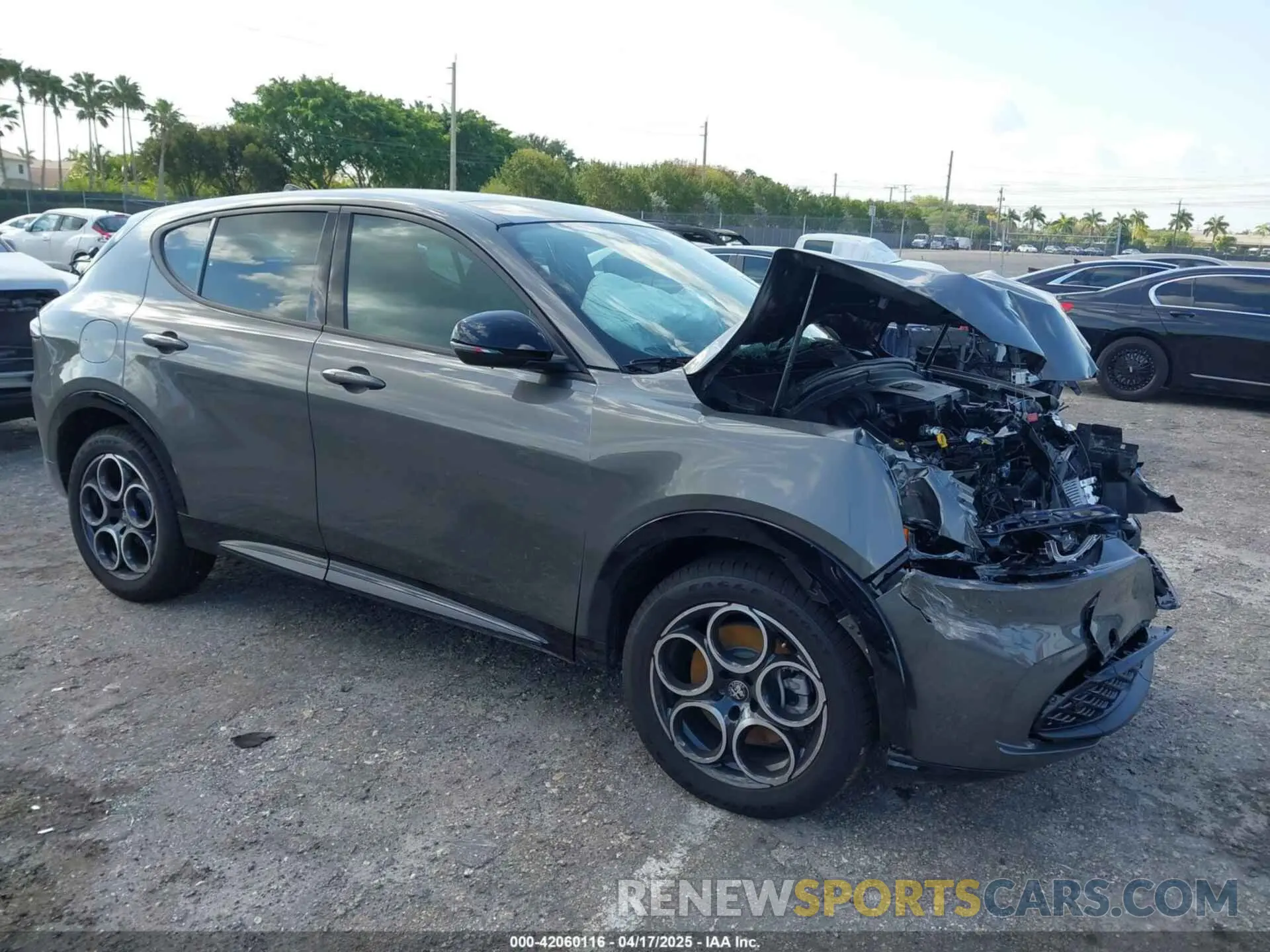 1 Photograph of a damaged car ZASNATAN6S3090601 ALFA ROMEO TONALE 2025