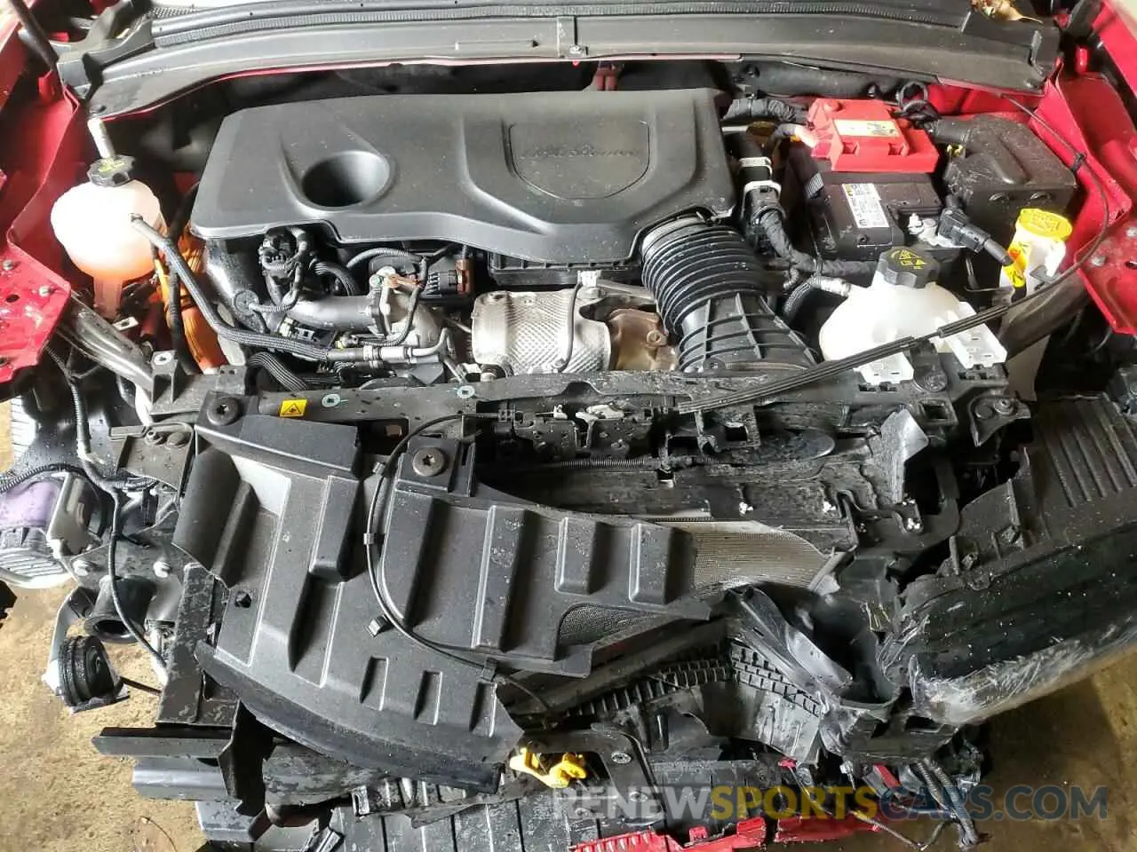 11 Фотография поврежденного автомобиля ZASPATCW8R3049721 ALFA ROMEO TONALE TI 2024