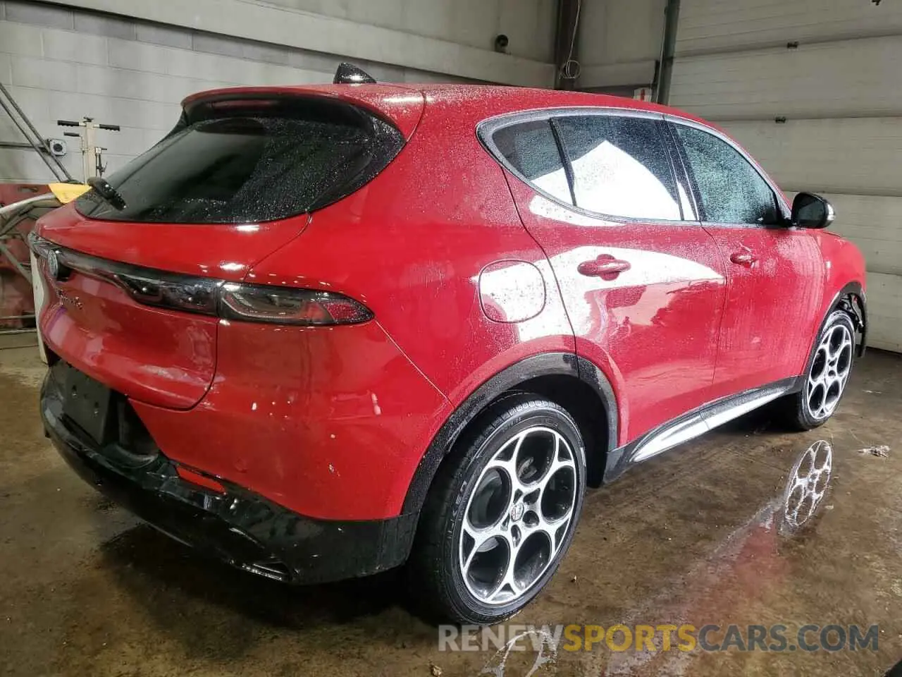 3 Фотография поврежденного автомобиля ZASPATCW8R3049721 ALFA ROMEO TONALE TI 2024