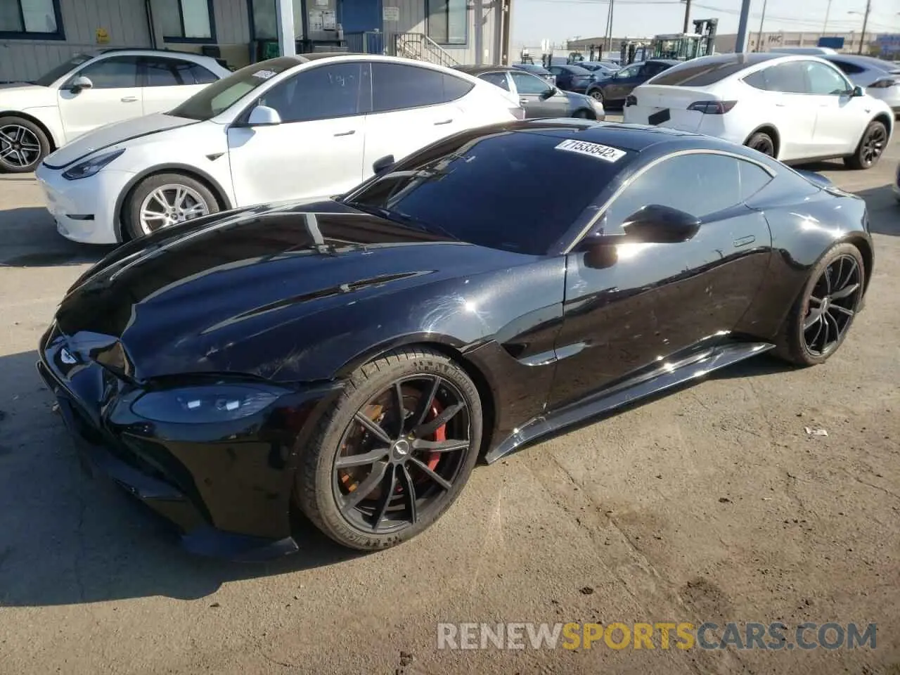 1 Photograph of a damaged car SCFSMGAW0KGN01314 ASTON MARTIN ALL MODELS 2019
